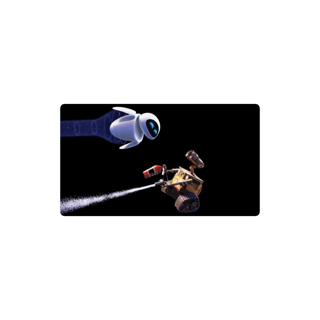 Wall-E y Eva.
