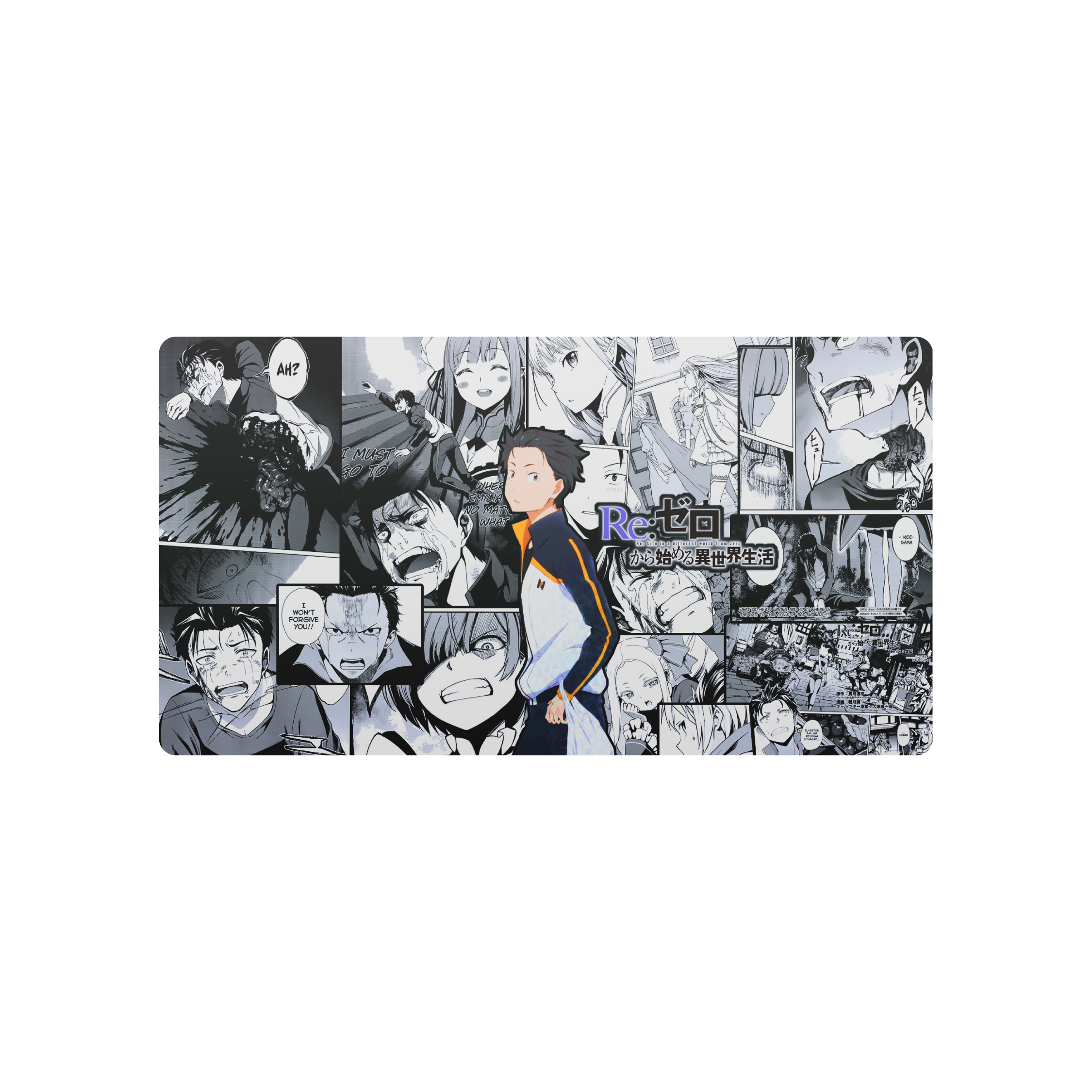 Mousepad natsuki subaru 130x70 Classic | Custom