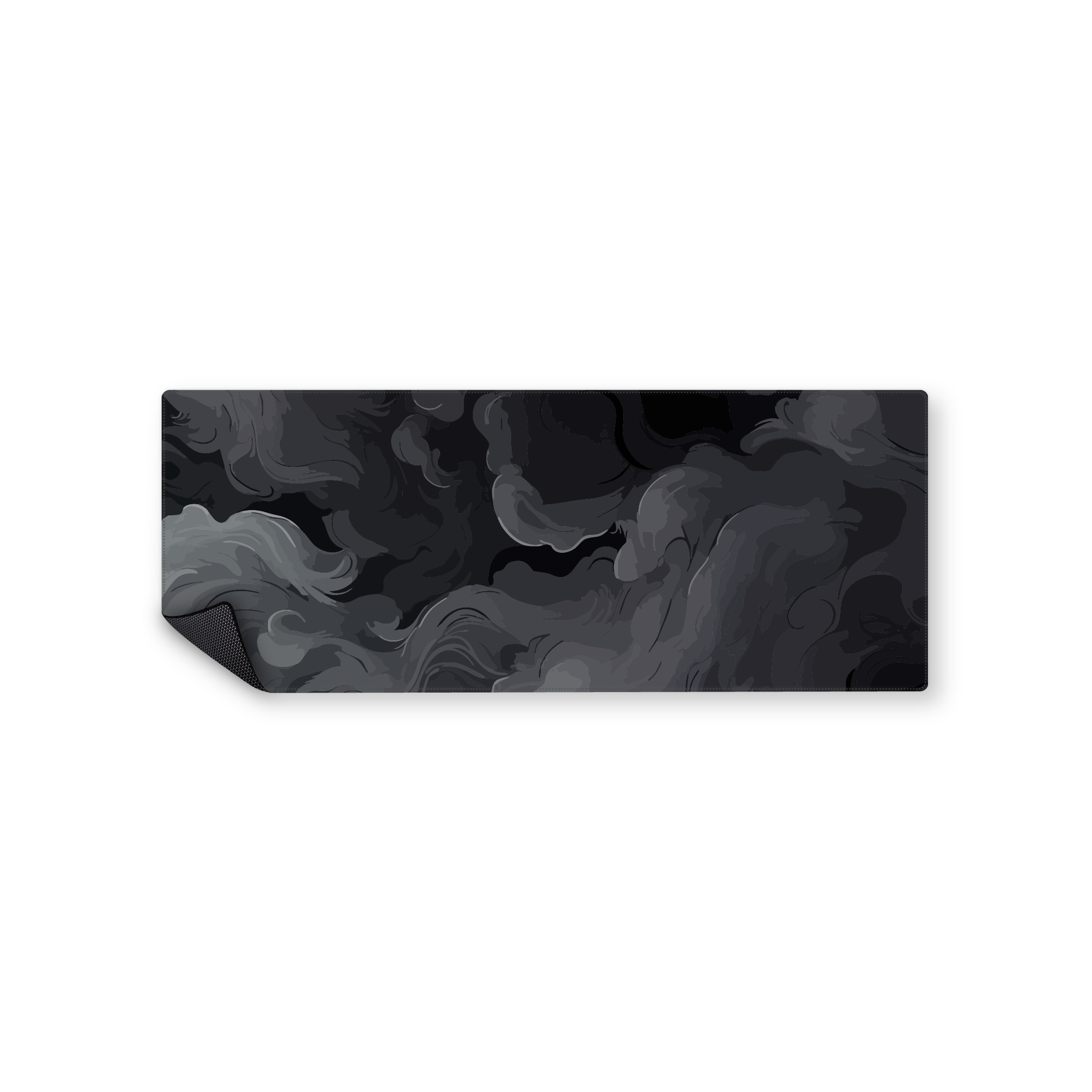 Mousepad nubes negras 82x32 Classic | Custom