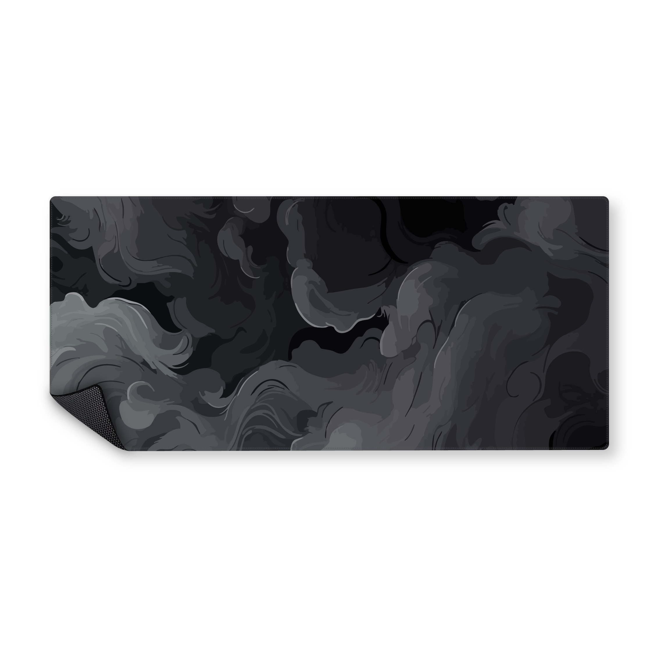 Mousepad nubes negras 90x40 Classic | Custom