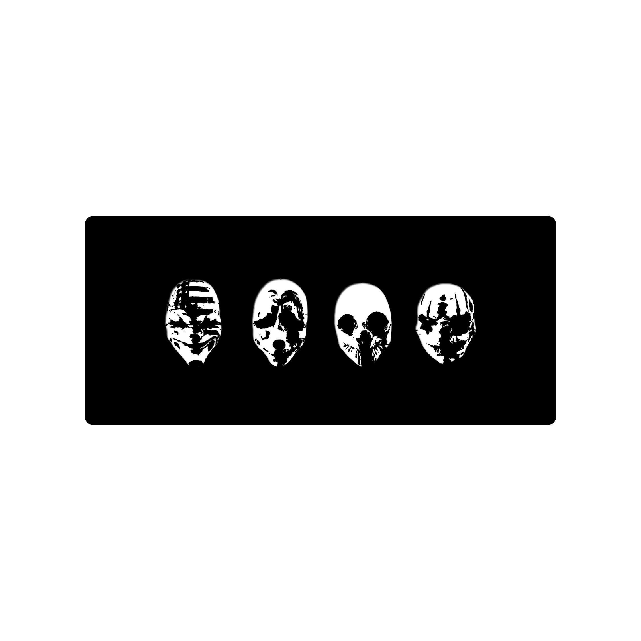 Mousepad payday 2 80x35 PRO | Custom