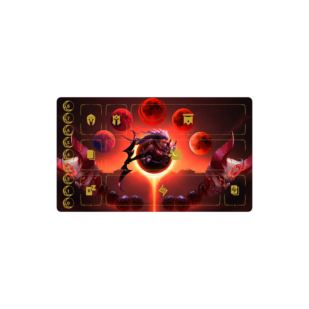 Playmat Diana Luna sangrienta Riftbound