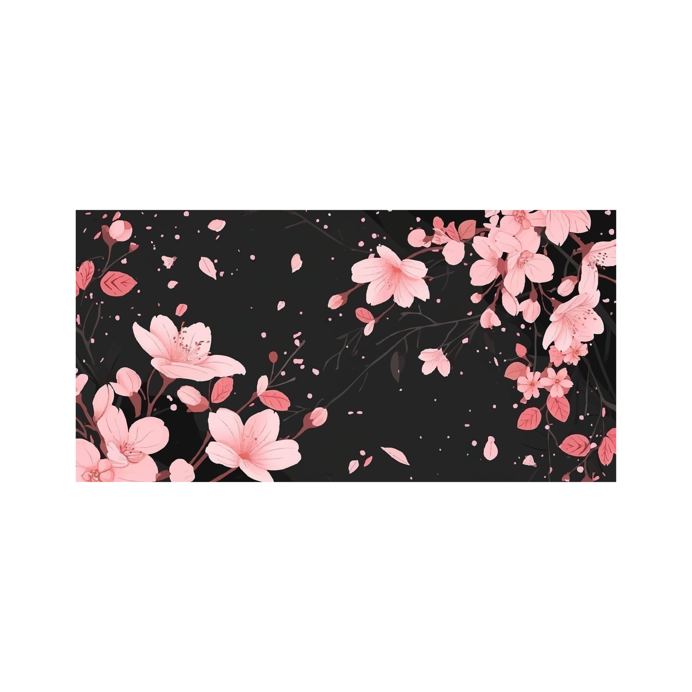 Mousepad sakura 120x60 PRO | Custom