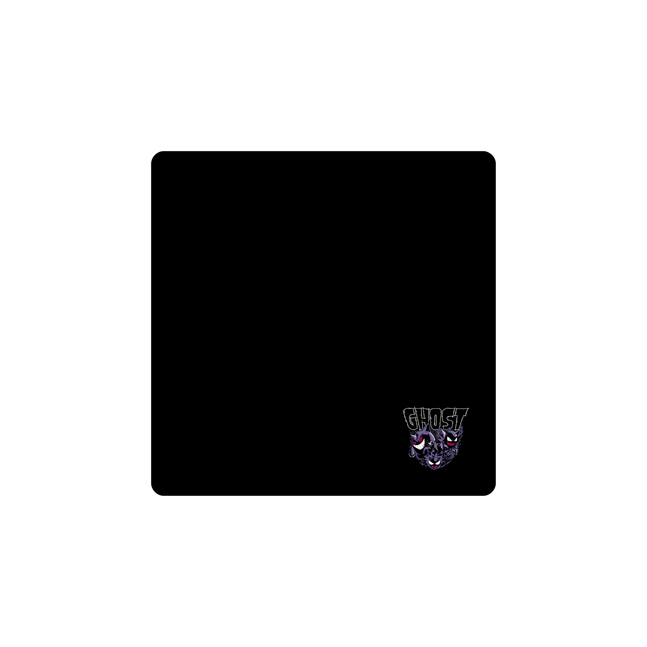 Mousepad simple gengar 55x55 PRO | Custom