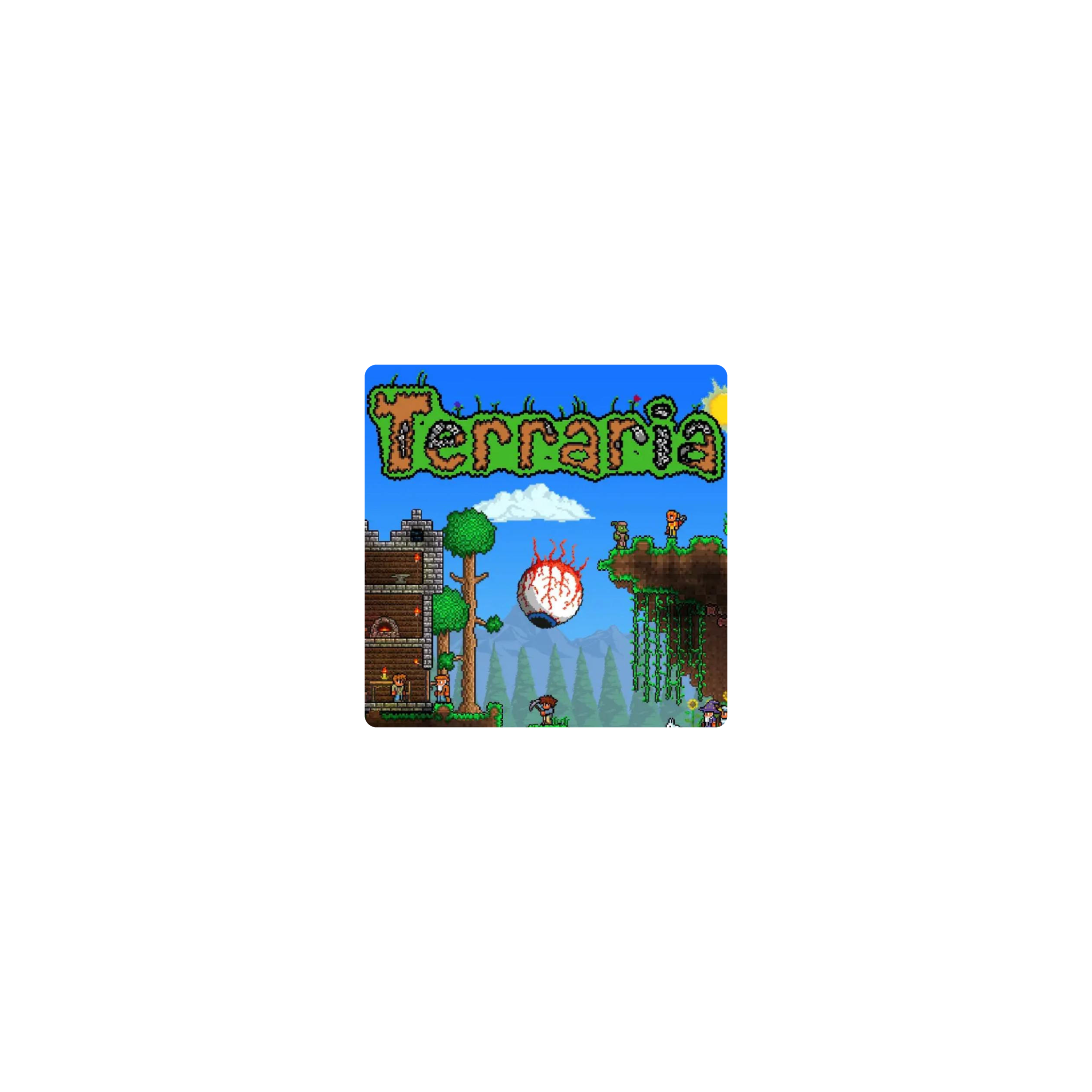 Mousepad teraria 25x25 Classic | Custom