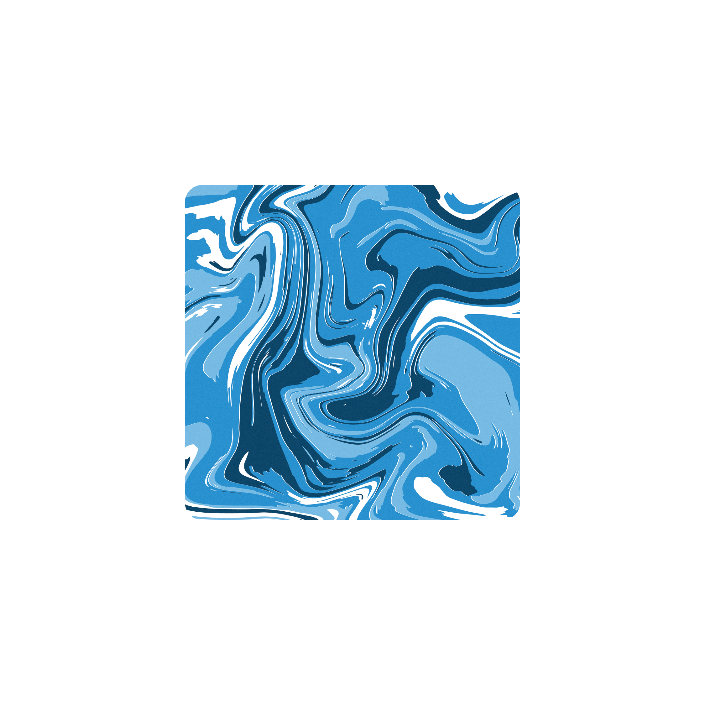 Mousepad tonos azules y celestes bien fachero 50x50 PRO | Custom