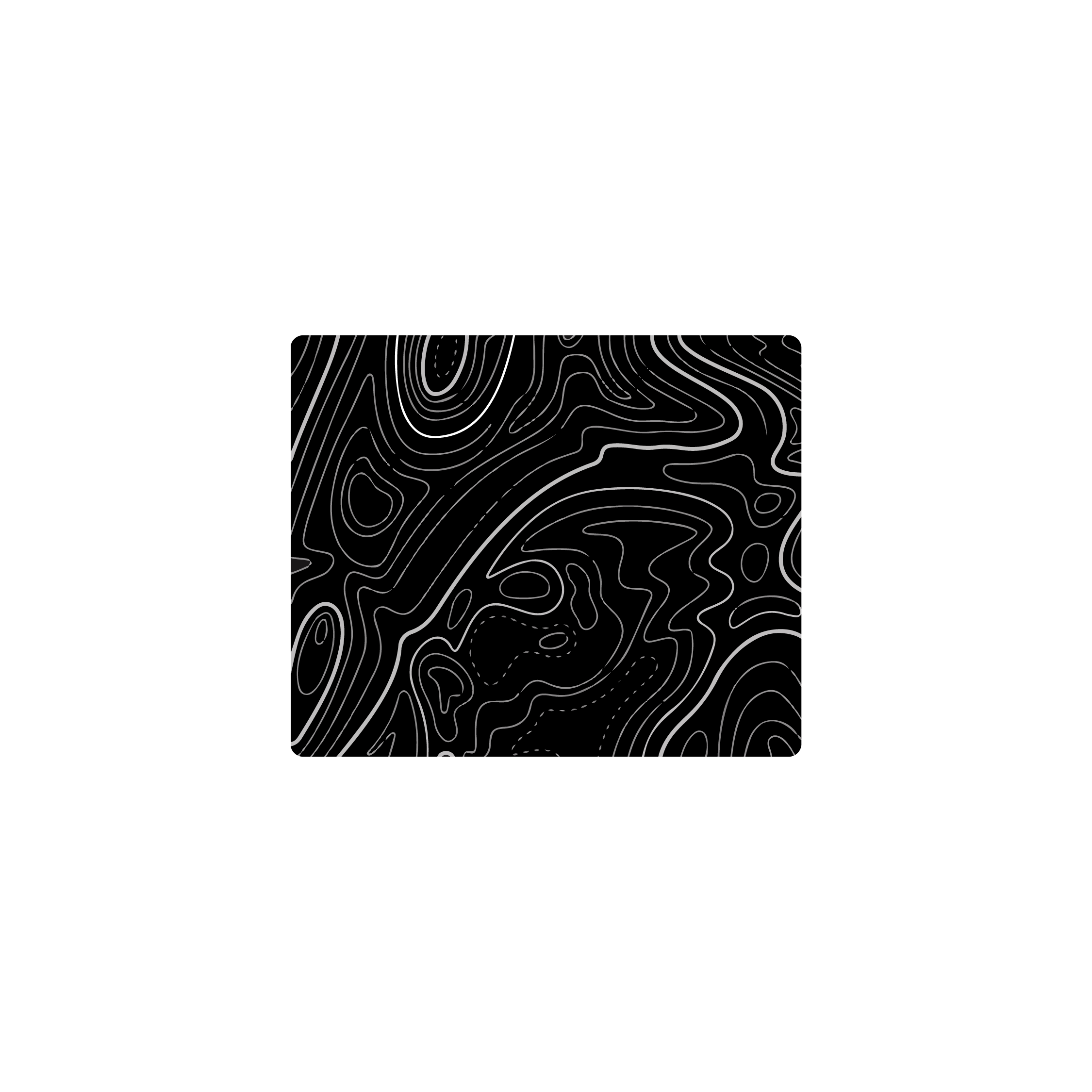 Mousepad topografia 30x25 PRO | Custom
