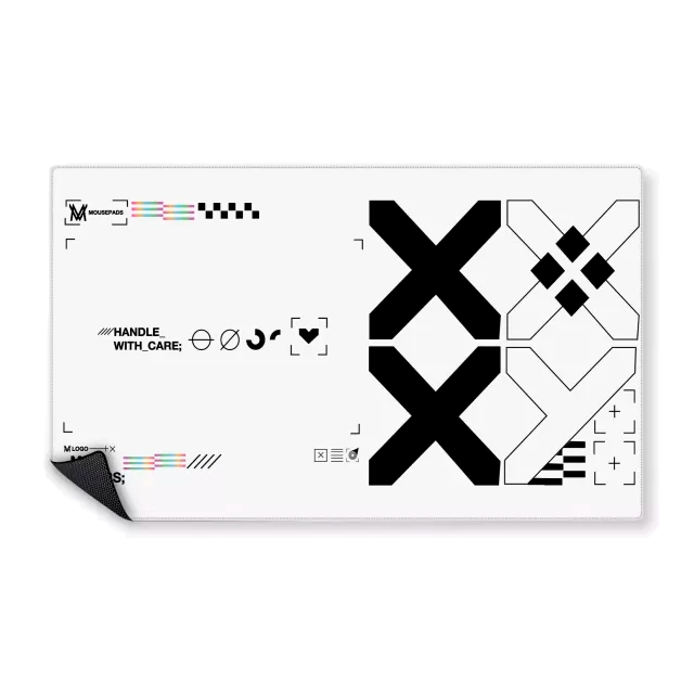 Mousepad X White | NOTMID