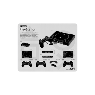 Mousepad Serie Ultra PlayStation Collection | NOTMID