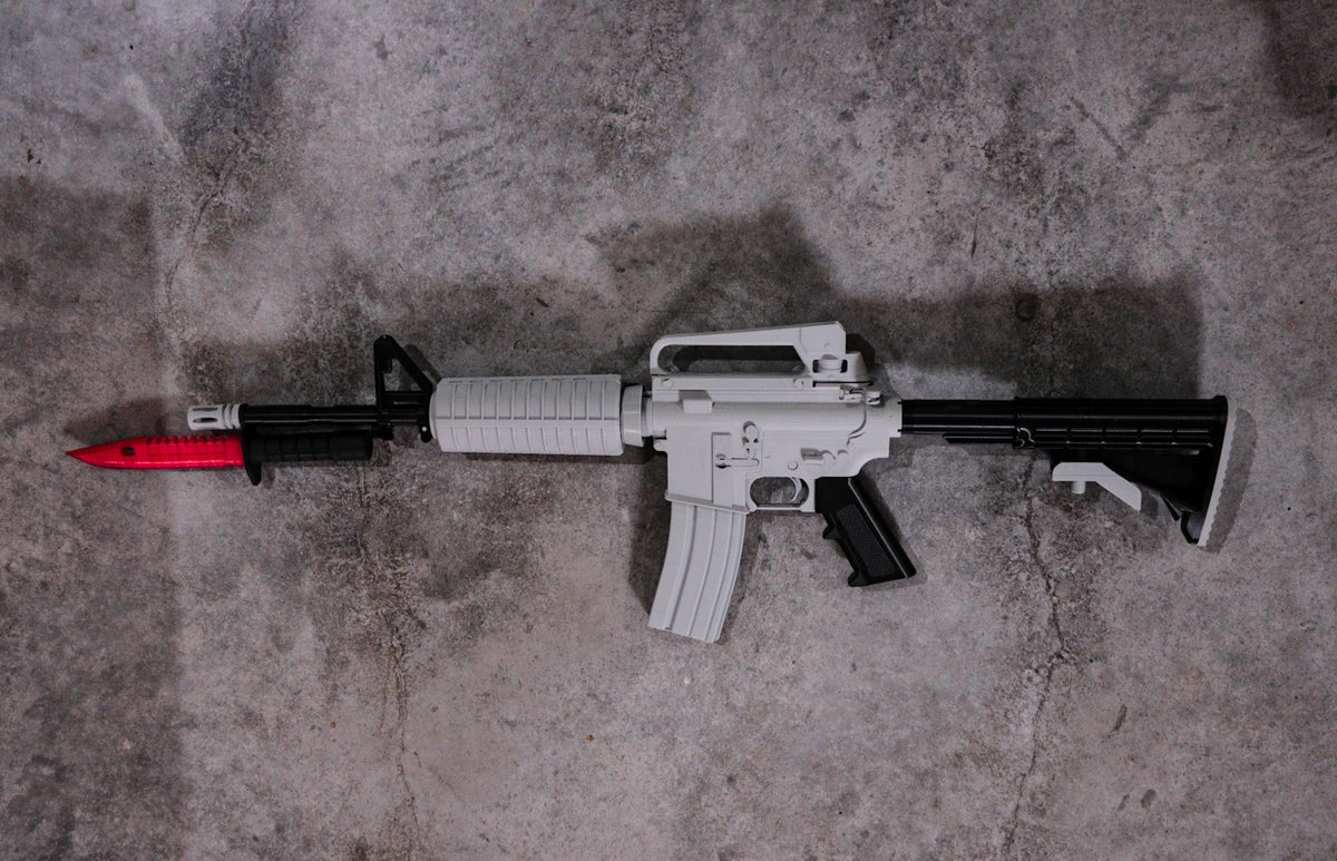 ARMA DE JUGUETE M4 (NO BAN PLS)| NOTMID 3D