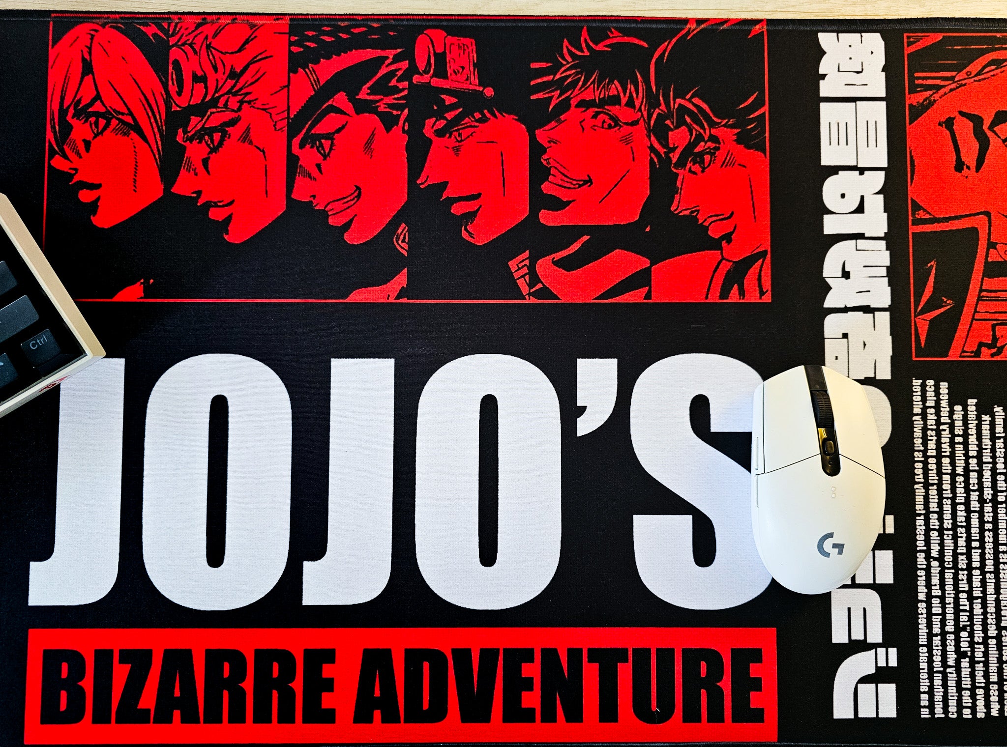 Mousepad Jojo's Bizarre Adventure | NOTMID