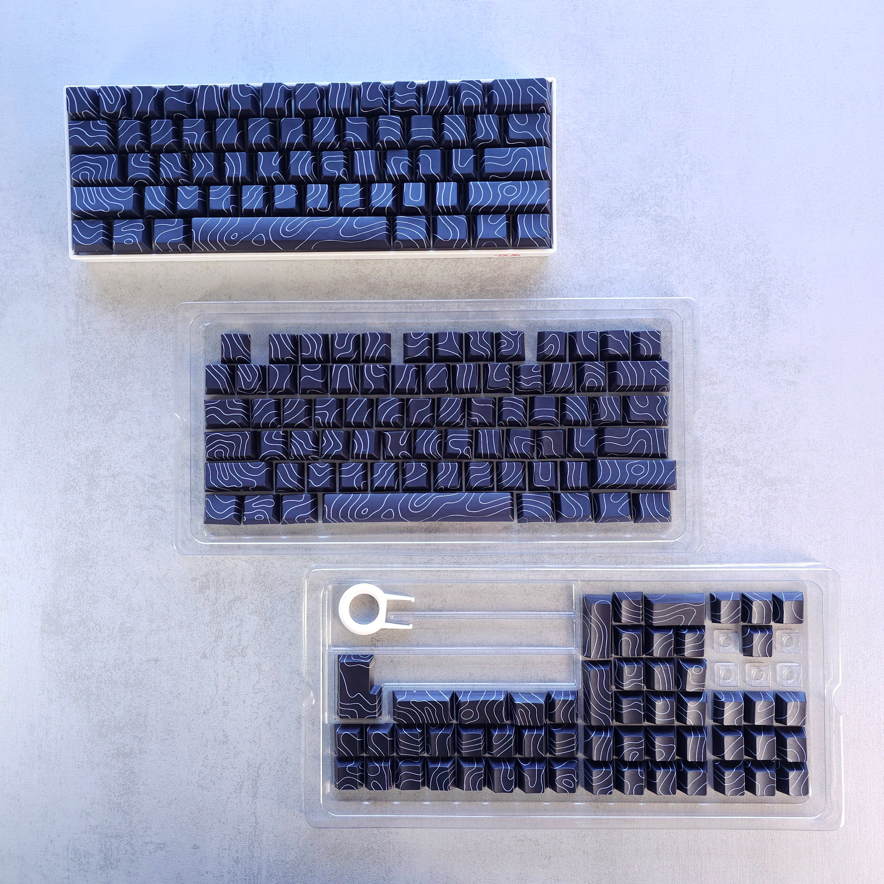 Keycaps Ed. Topográfico | NOT DROP