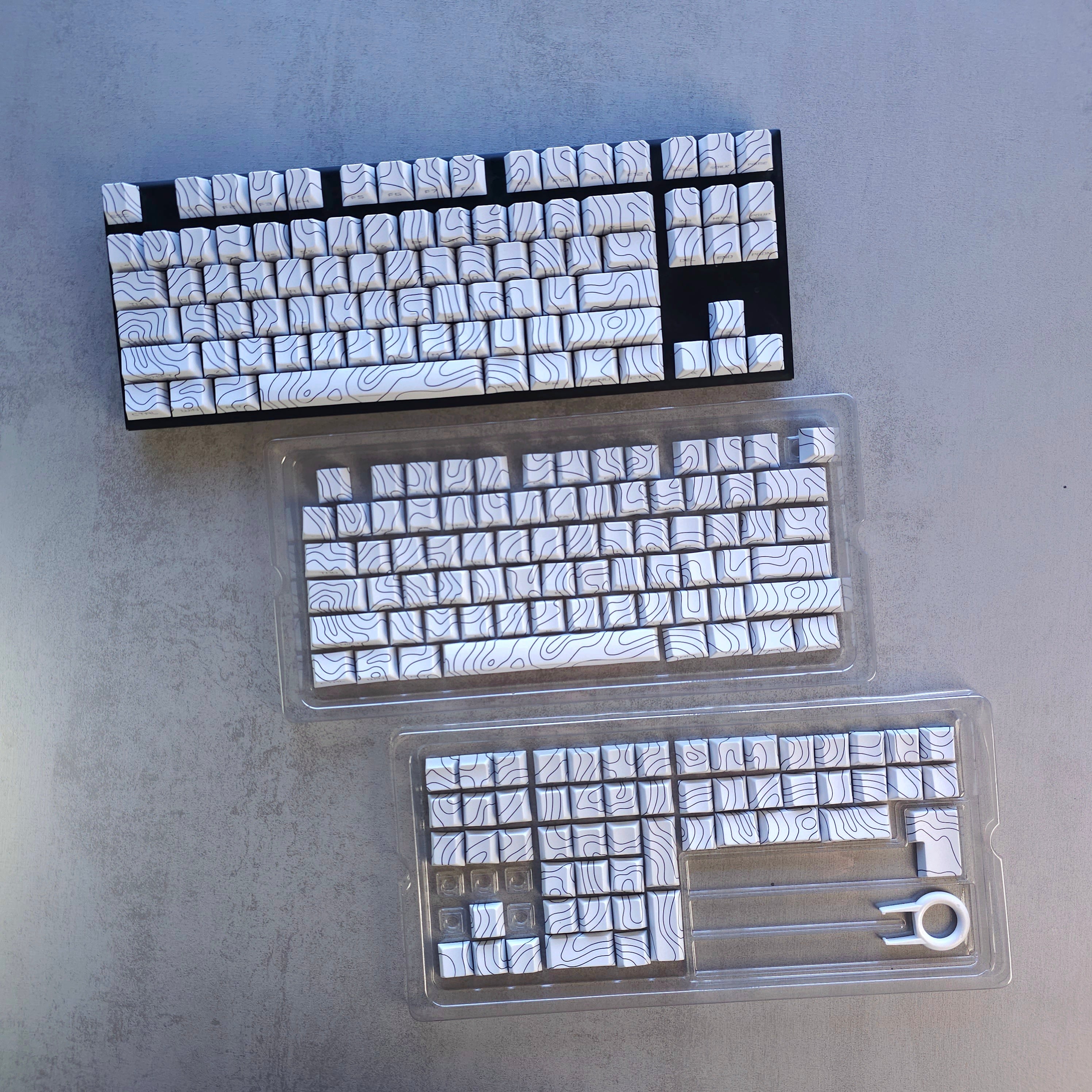 Keycaps Ed. Topográfico | NOT DROP