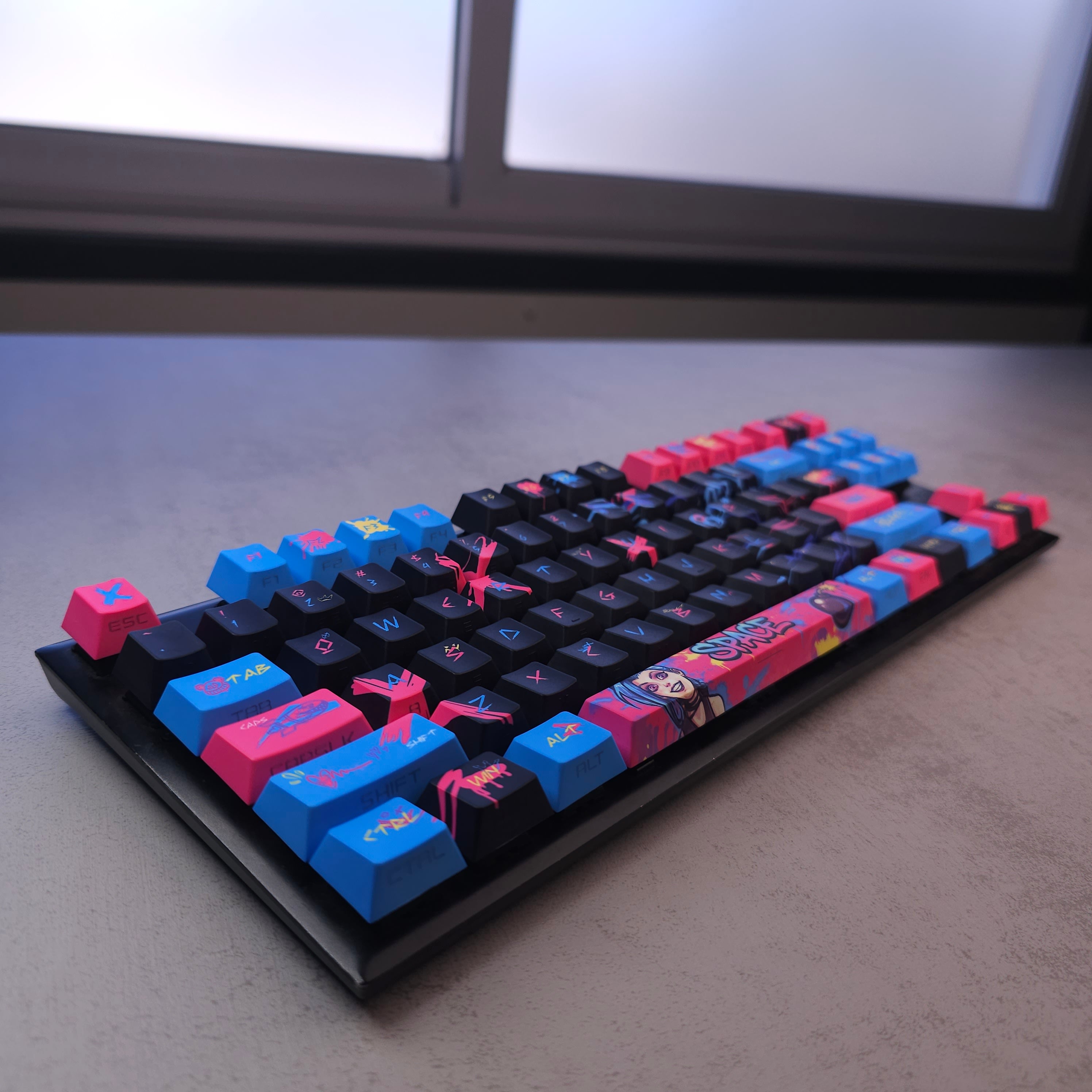 Keycaps Especial Jinx | NOT DROP