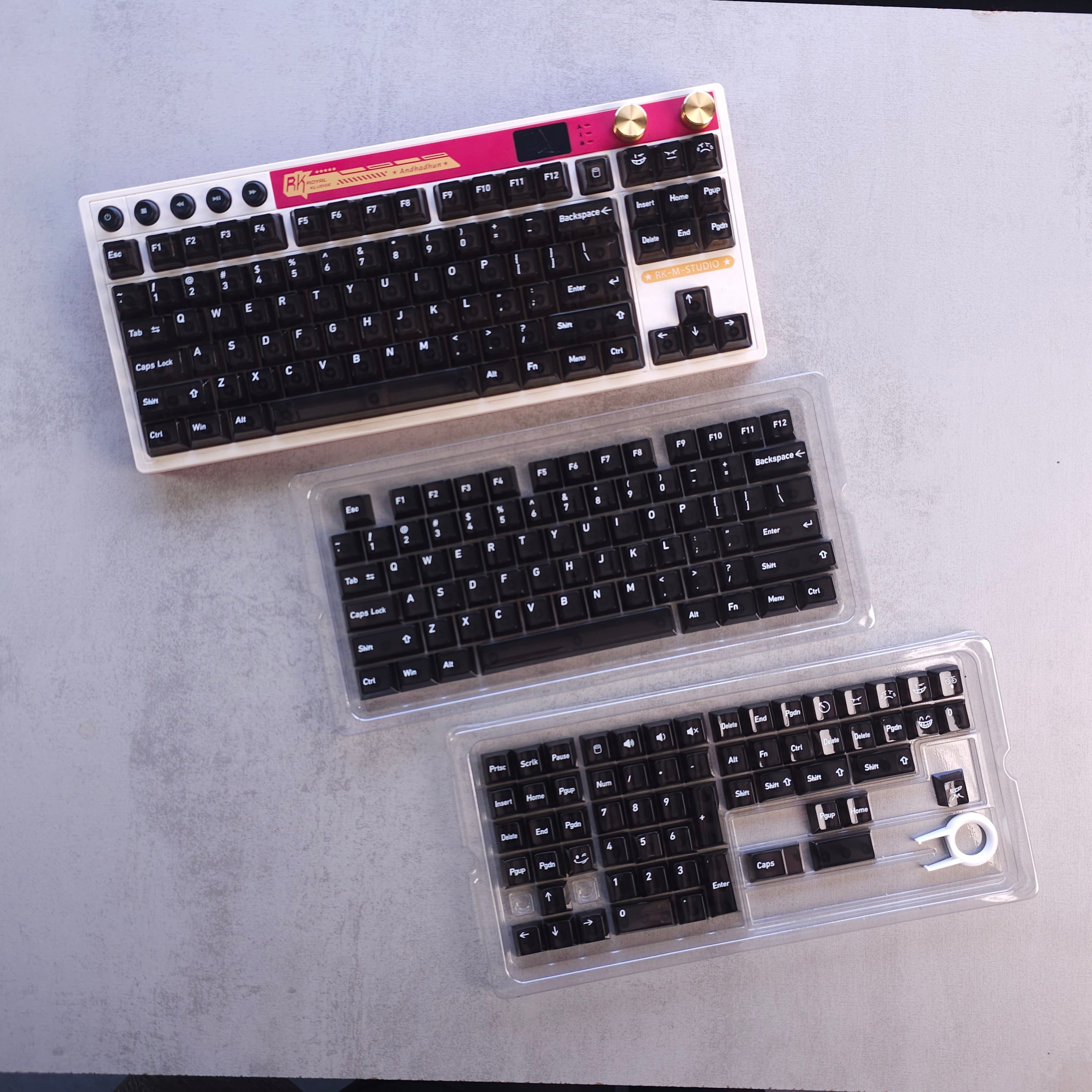 Keycaps Ed. Glass | NOT DROP