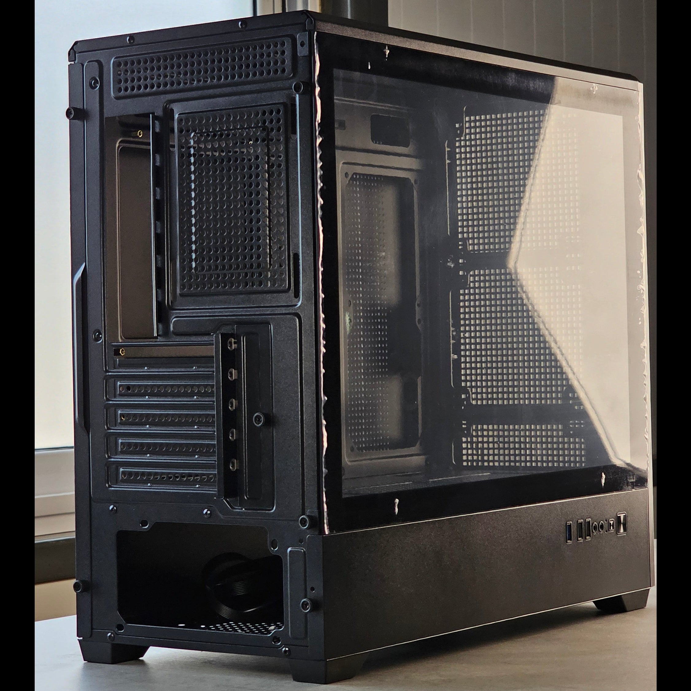 Gabinete Notblack | Cristal Templado (Mid-Tower ATX) | NOT DROP