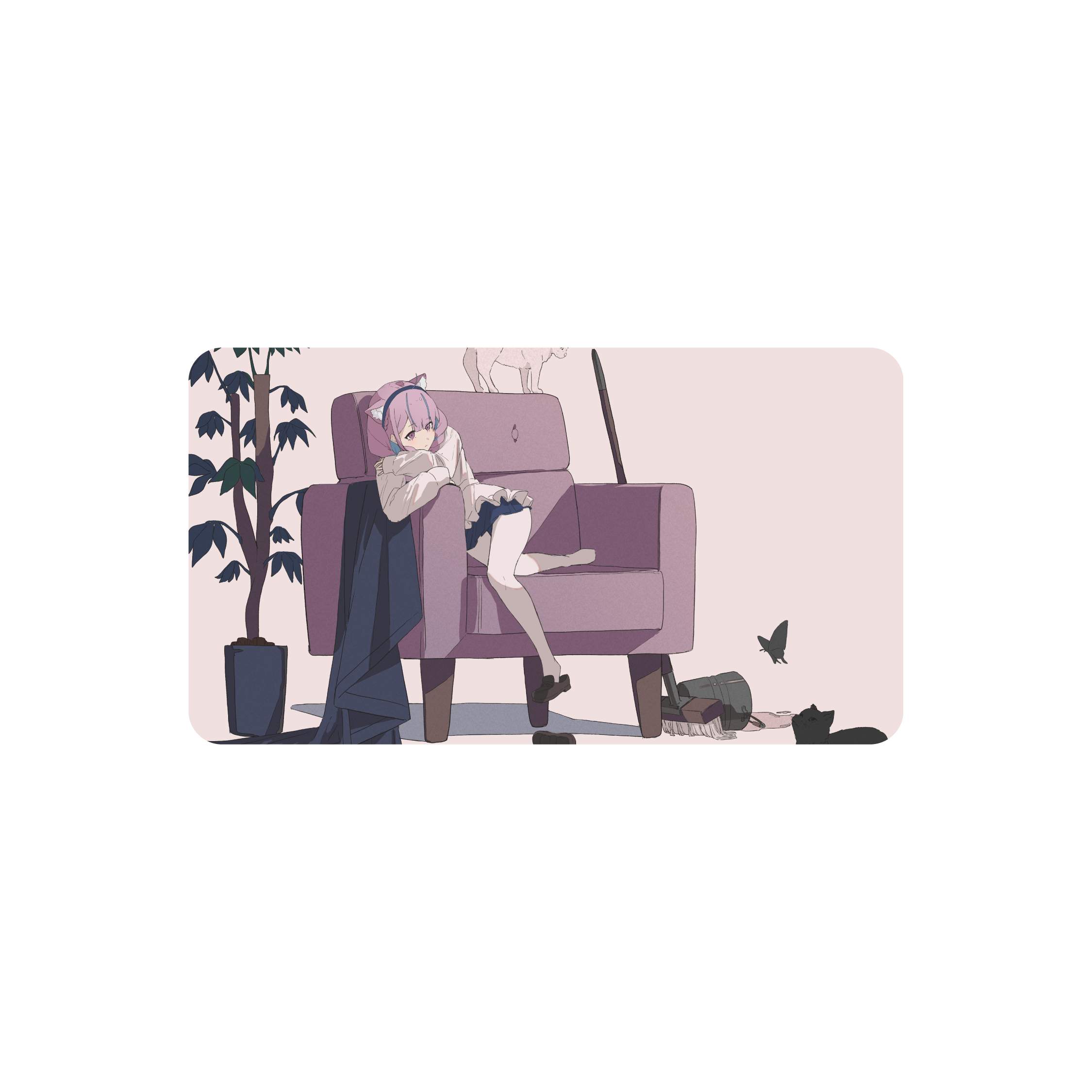 Mousepad Aqua Chill 60x33 Classic  | Custom