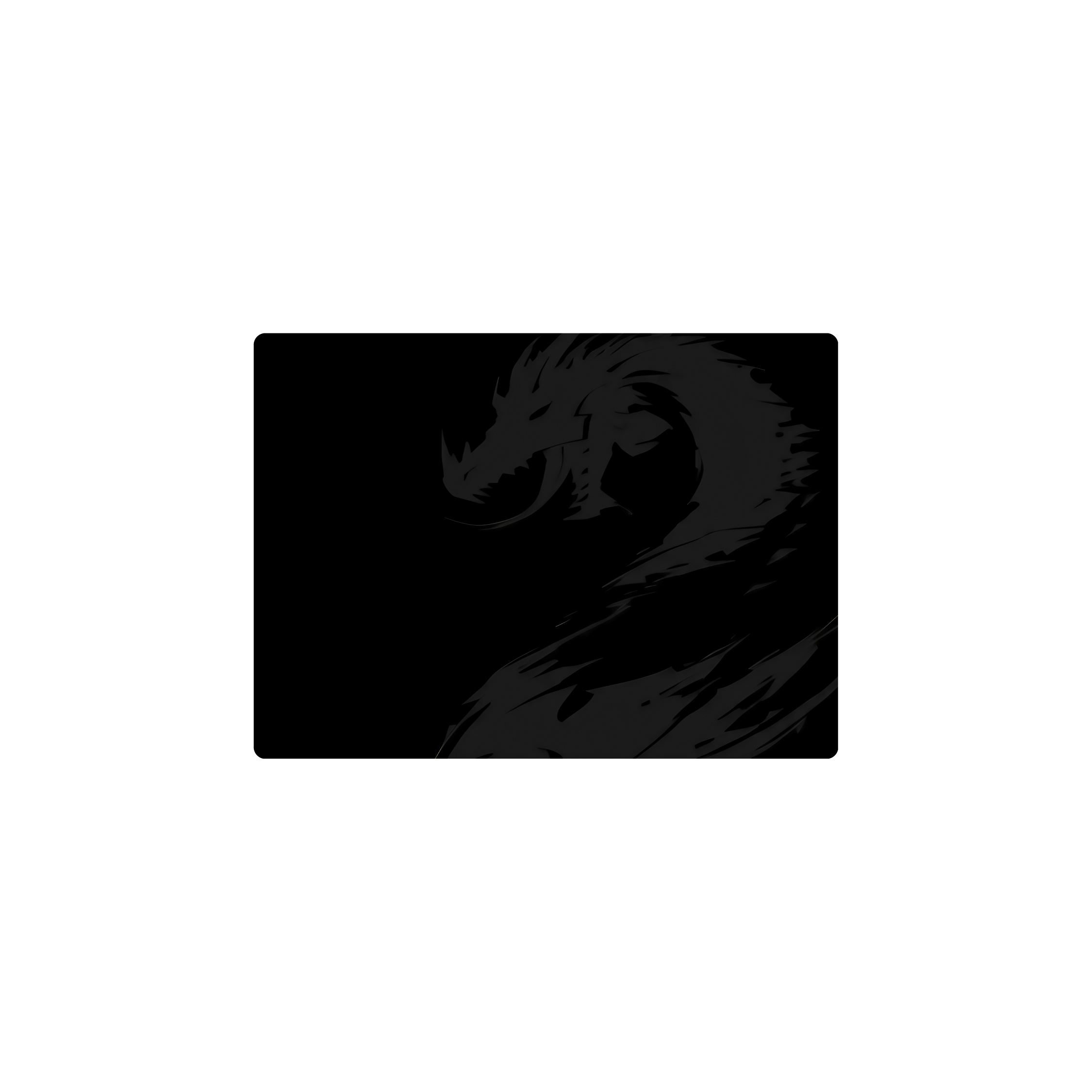 Mousepad BLACK DRAGON 37x27 PRO | Custom