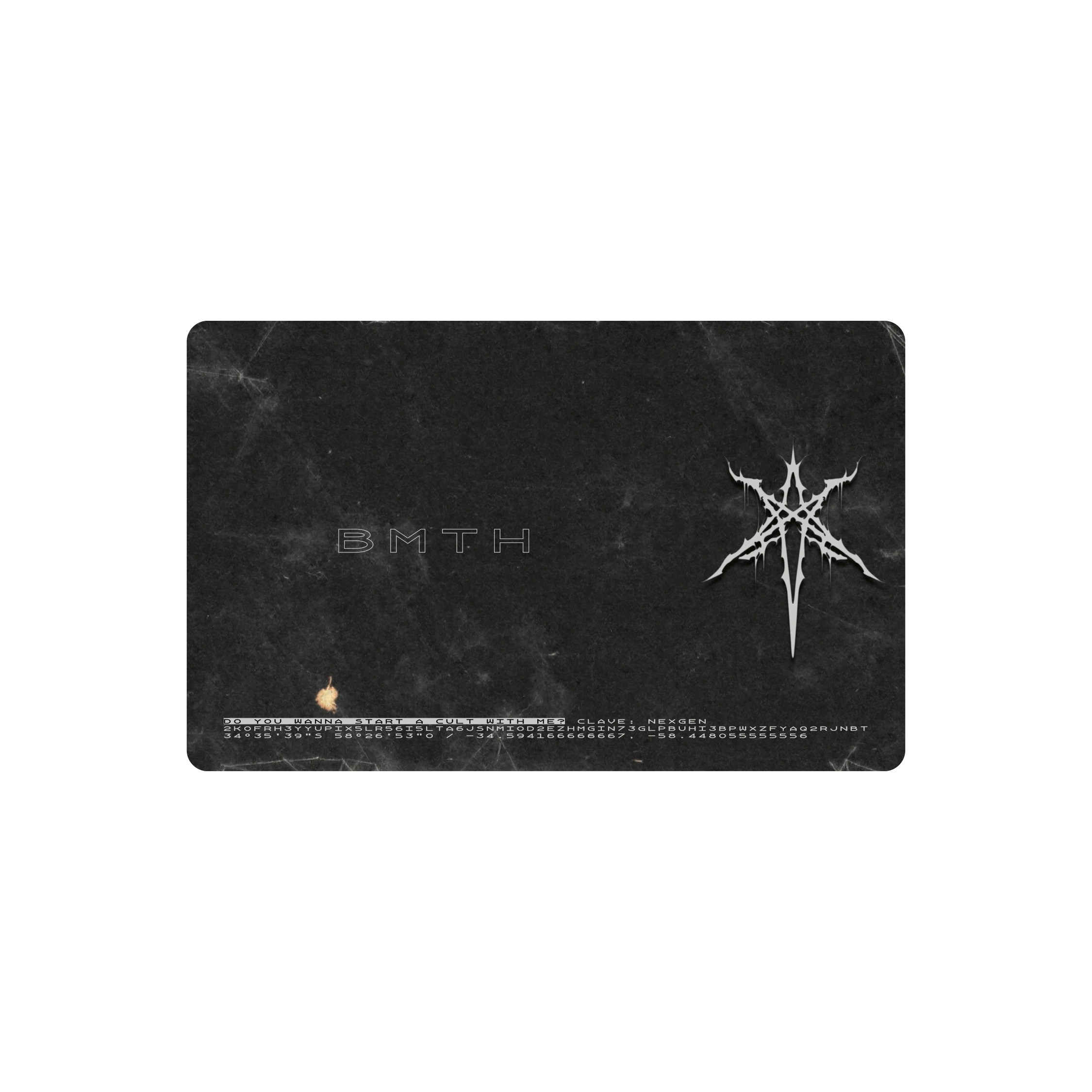 Mousepad BMTH 80x50 Classic | Custom