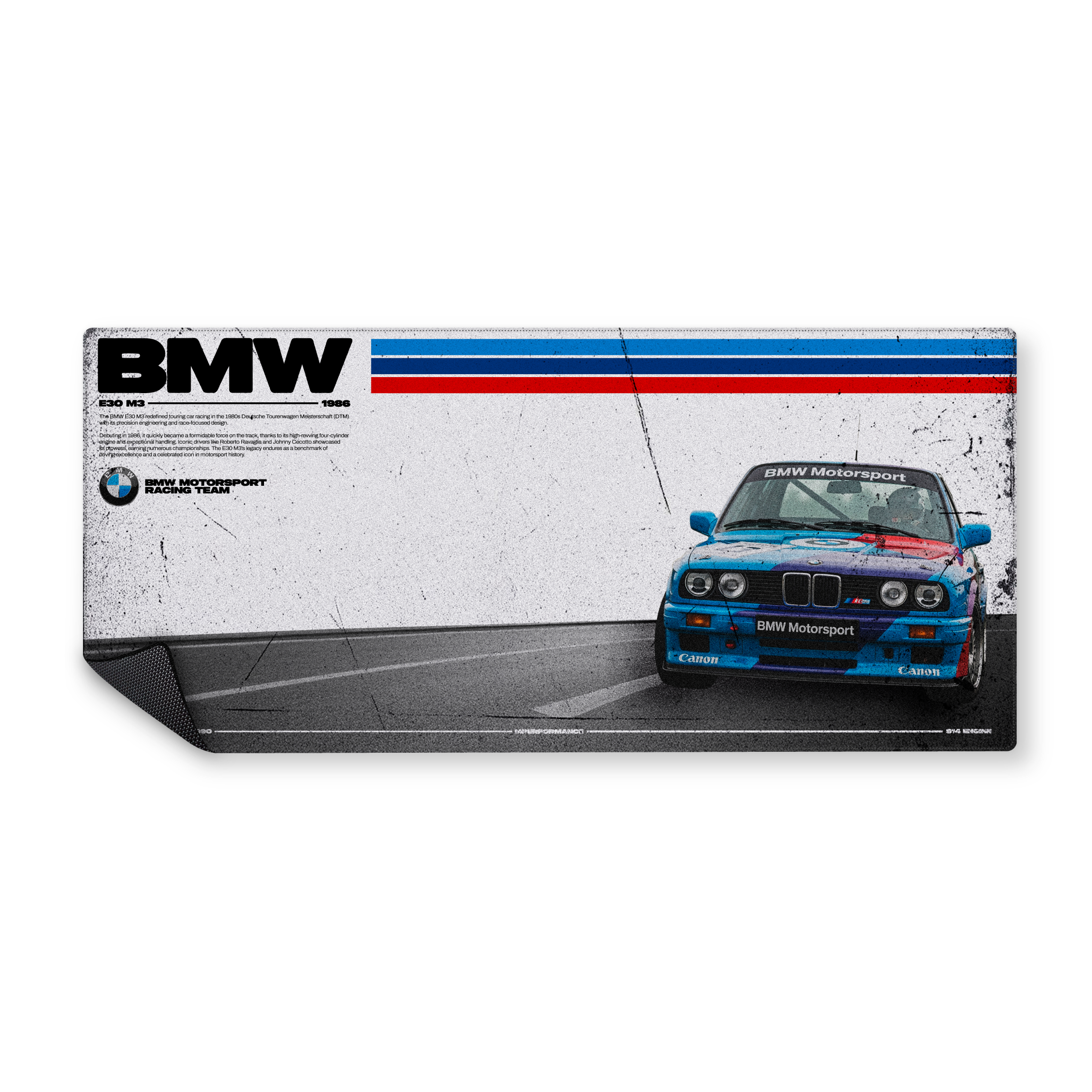 Mousepad BMW Motorsport 90x40 Classic | Custom