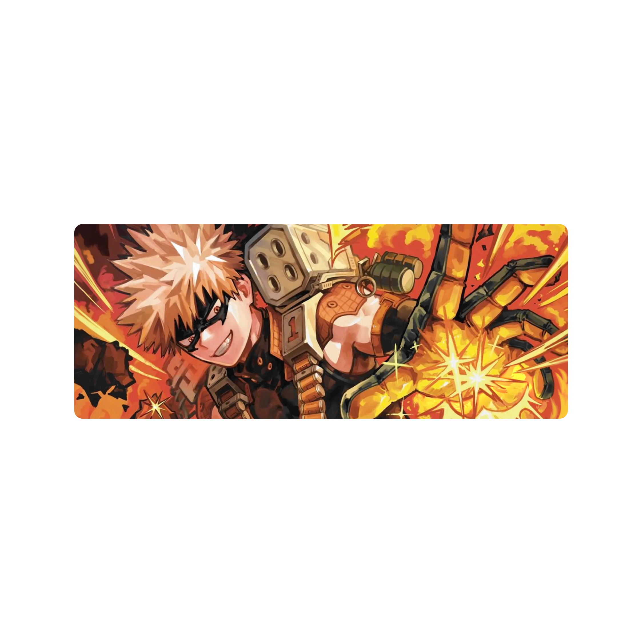 Mousepad Bakugo Fanart 65x25 Classic | Custom