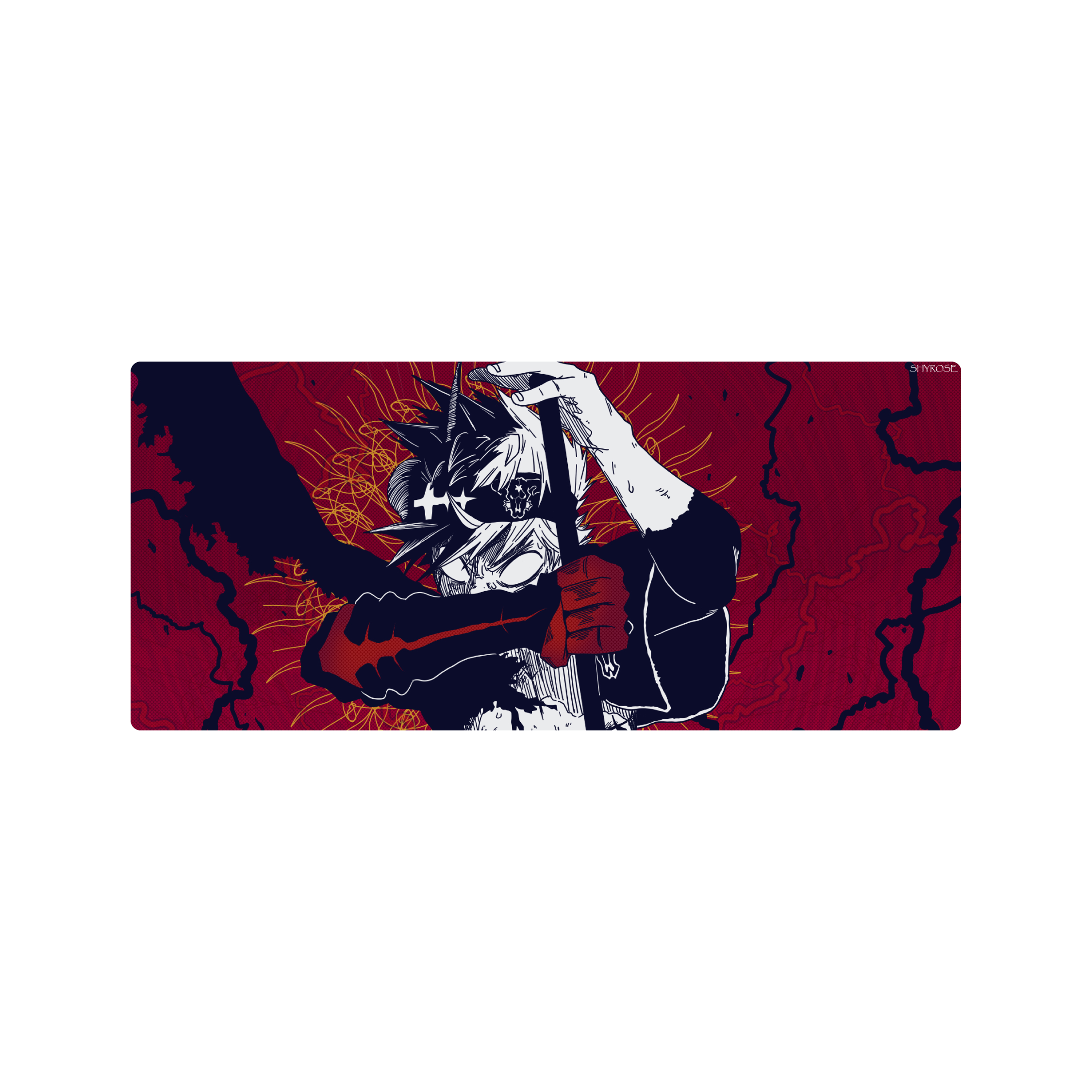 Mousepad Black Clover 80x35 Classic | Custom
