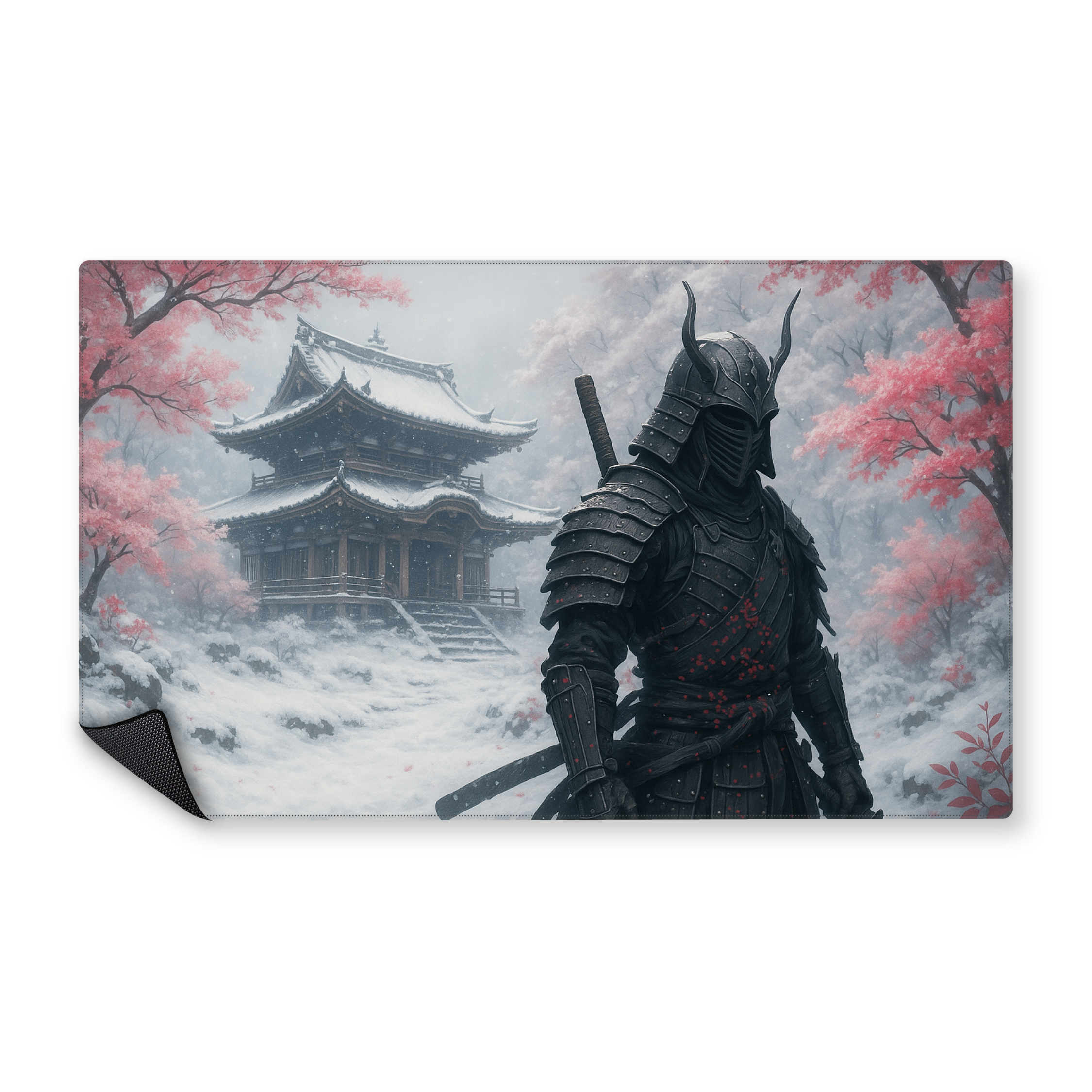 Mousepad Black Samurai 100x60 Classic | Custom