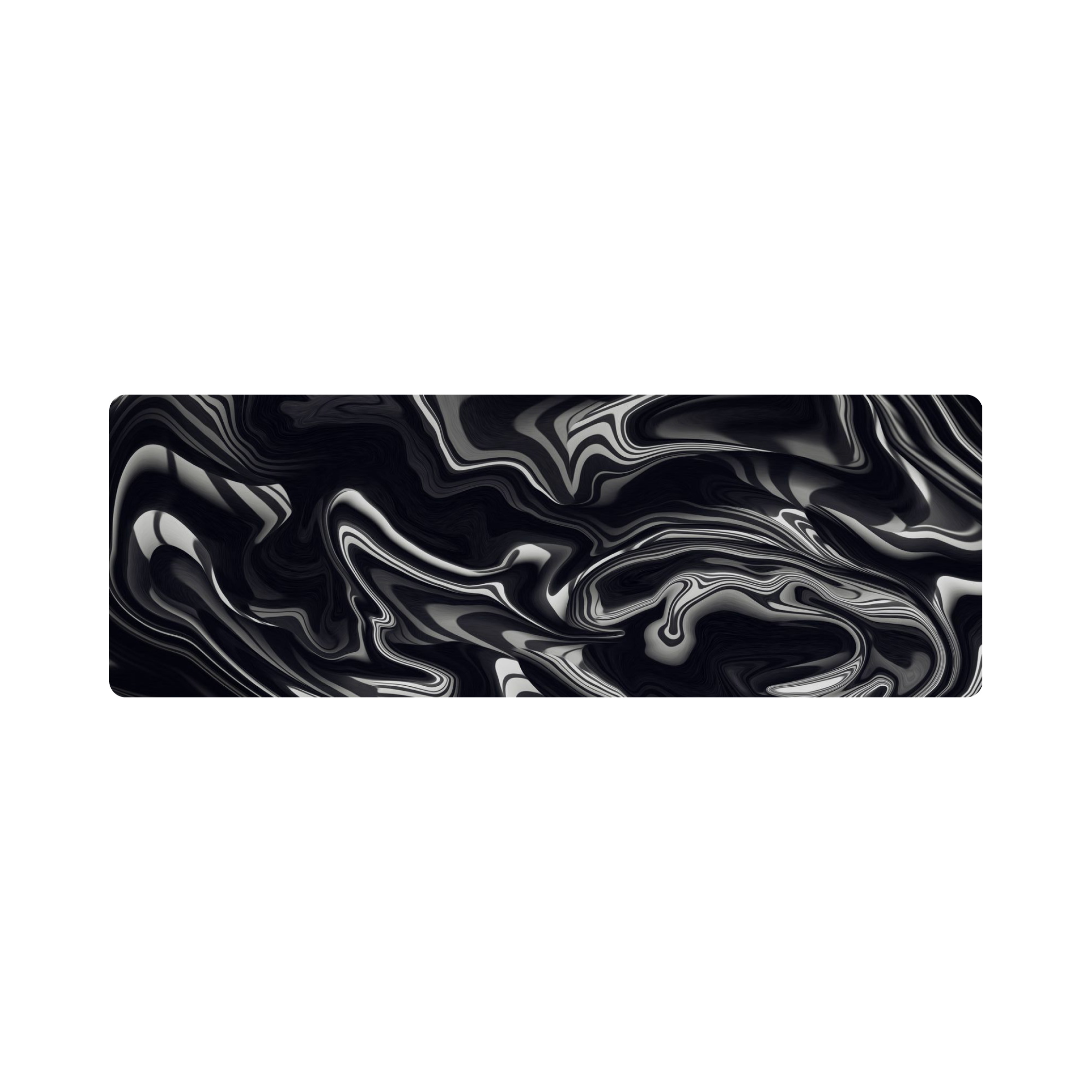 Mousepad Black and White 80x27 Classic | Custom