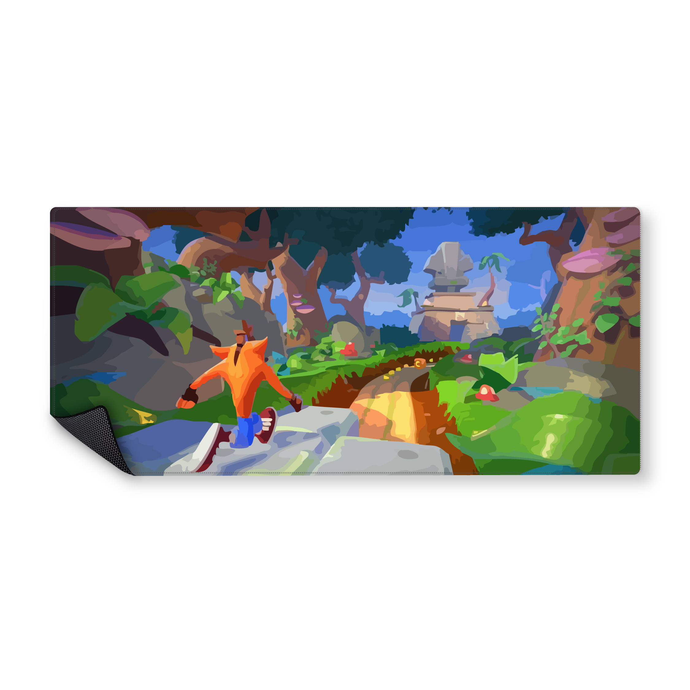 Mousepad Crash Bandicoot 90x40 Classic | Custom
