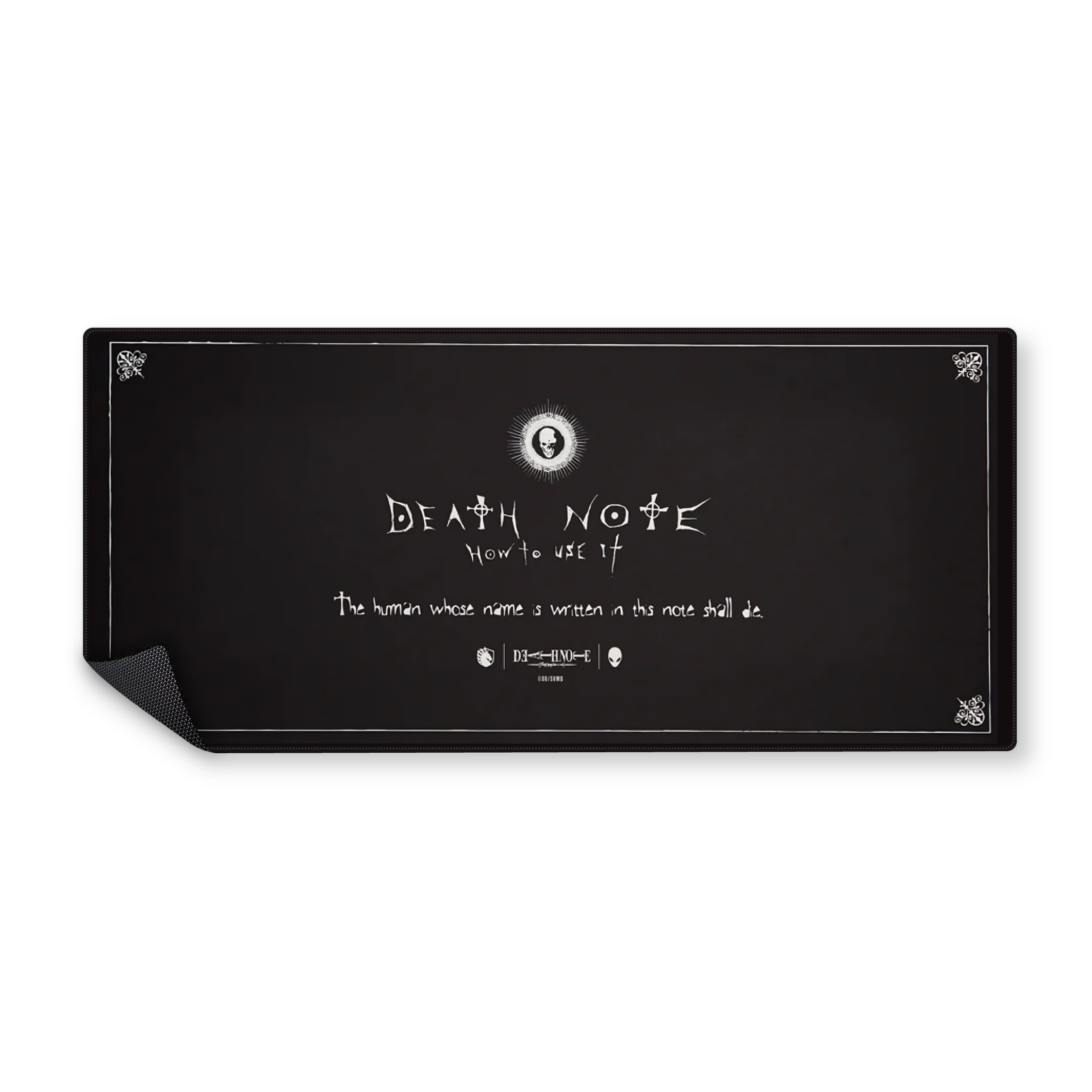 Mousepad Death Note How to use it 90x40 Classic | Custom