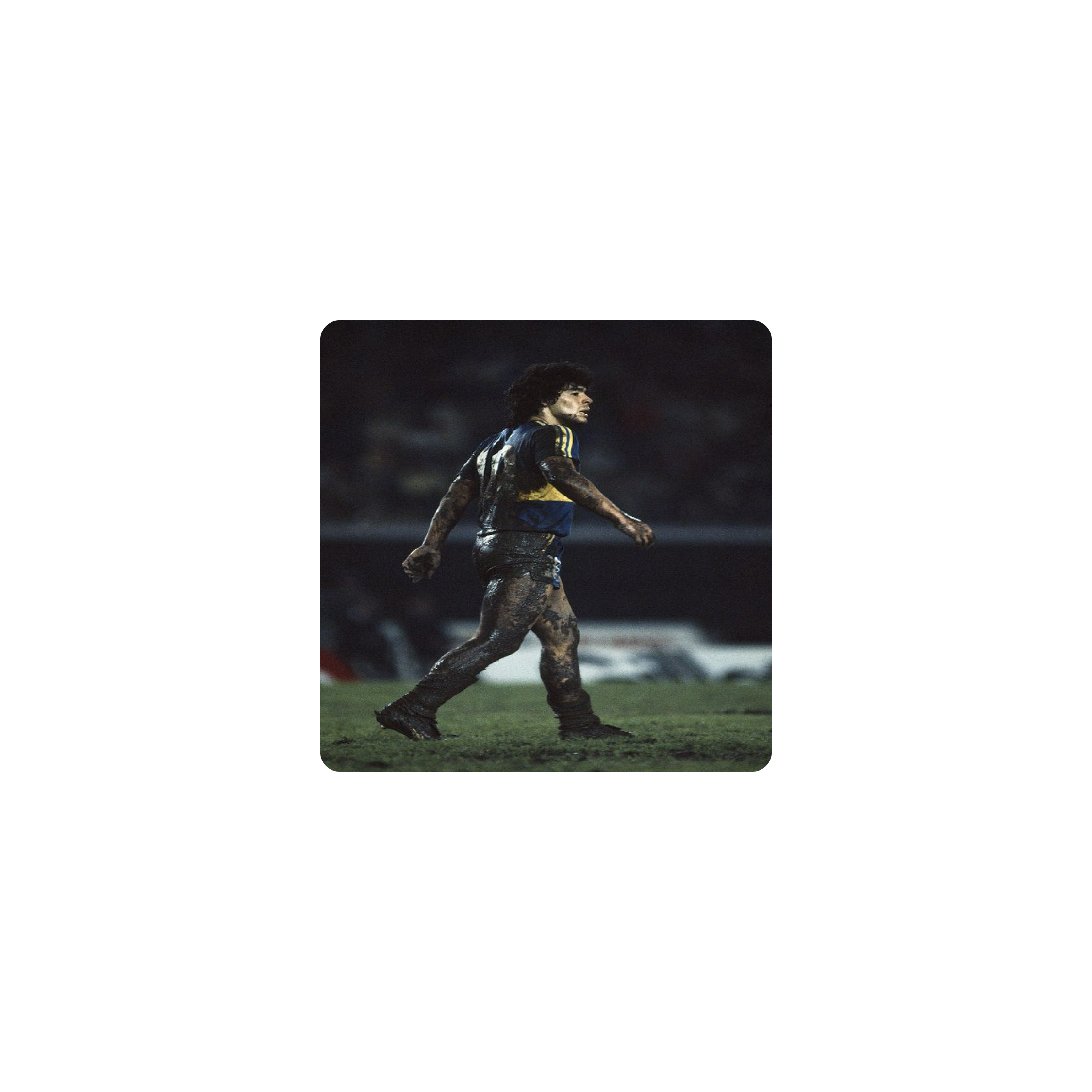 Mousepad Diego a lo Boca 25x25 Classic | Custom