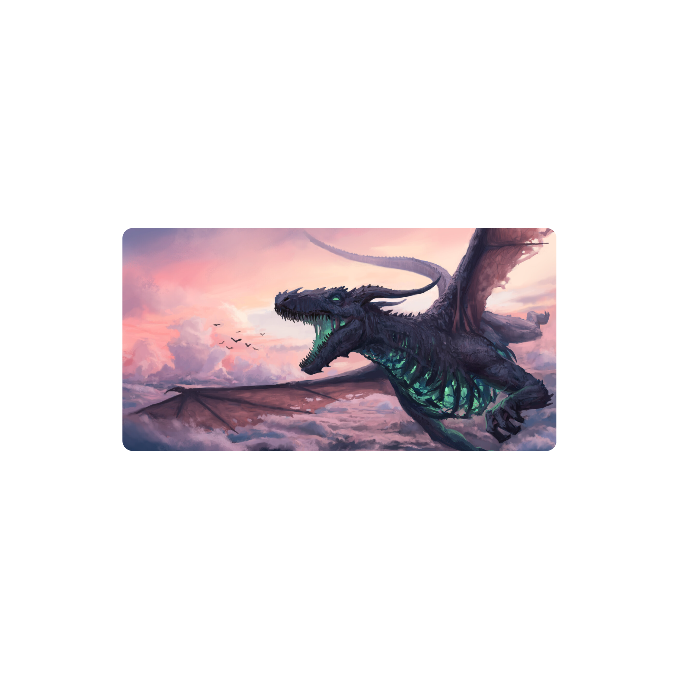 Mousepad Dragon 67x34 Classic | Custom