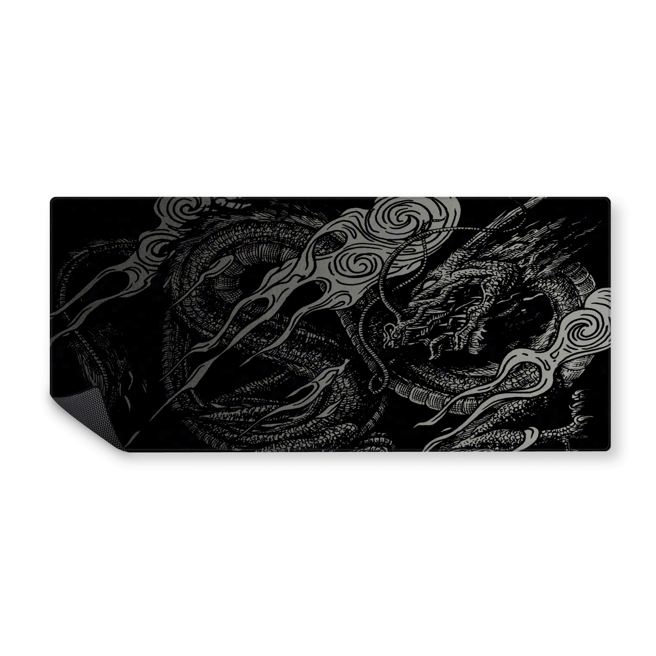 Mousepad Dragon con firmas 90x40 Classic | Custom