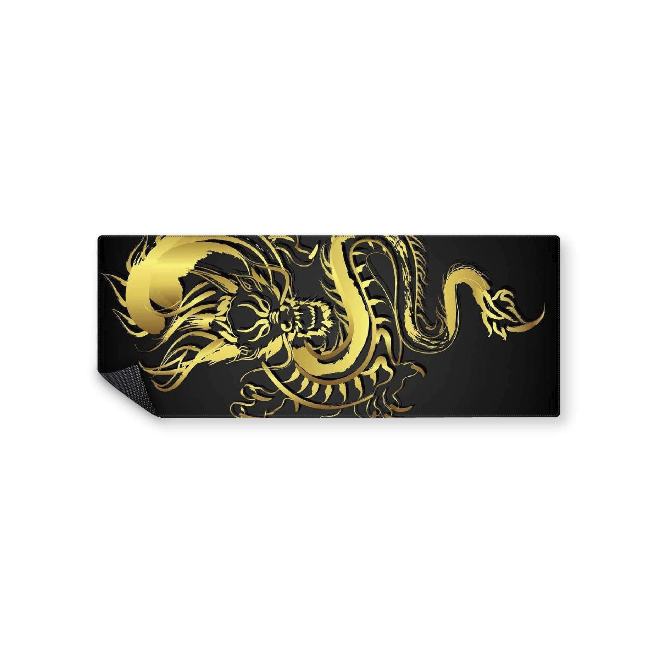 Mousepad Dragón dorado 82x32 Classic | Custom