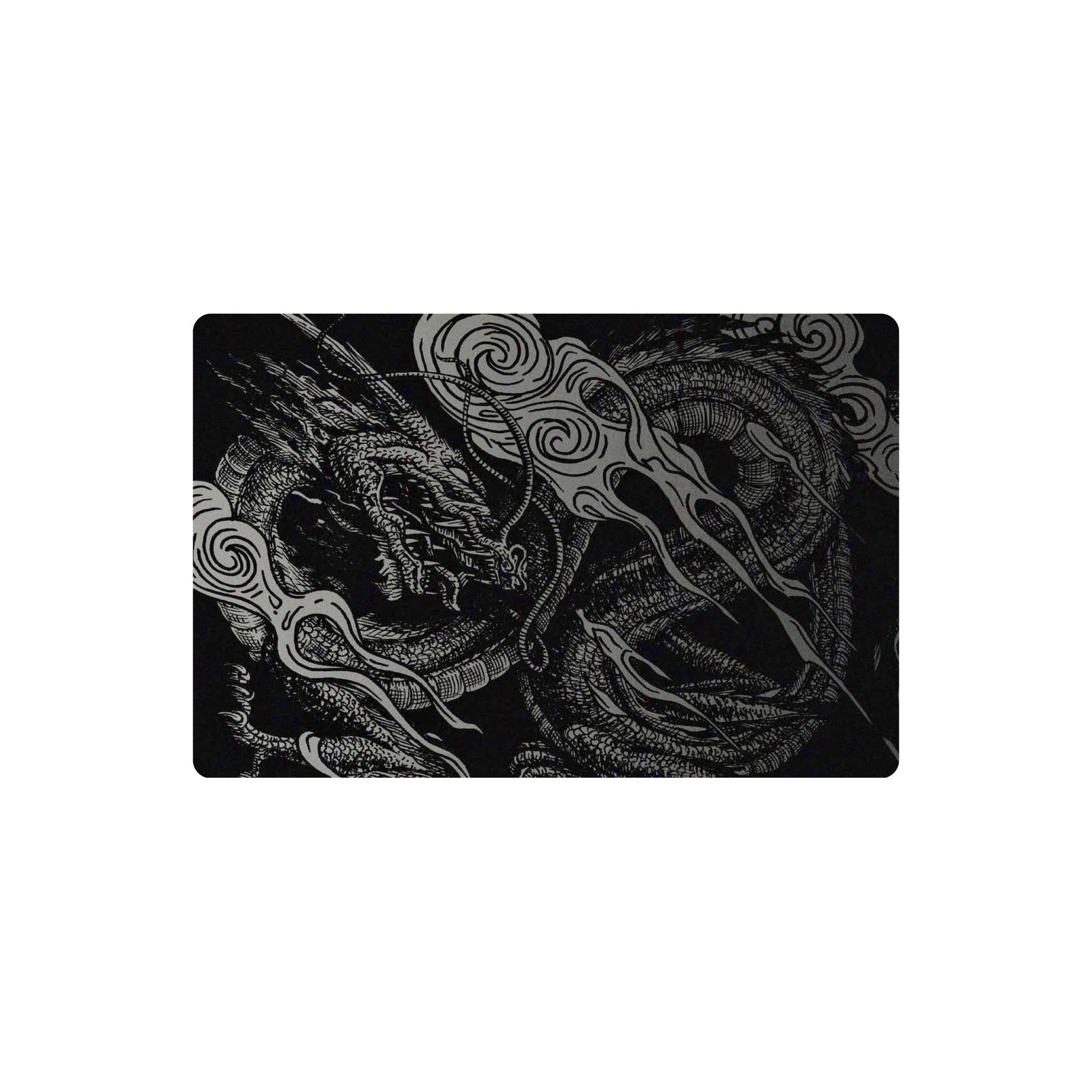 Mousepad Dragon withe and black 64x42 Classic | Custom