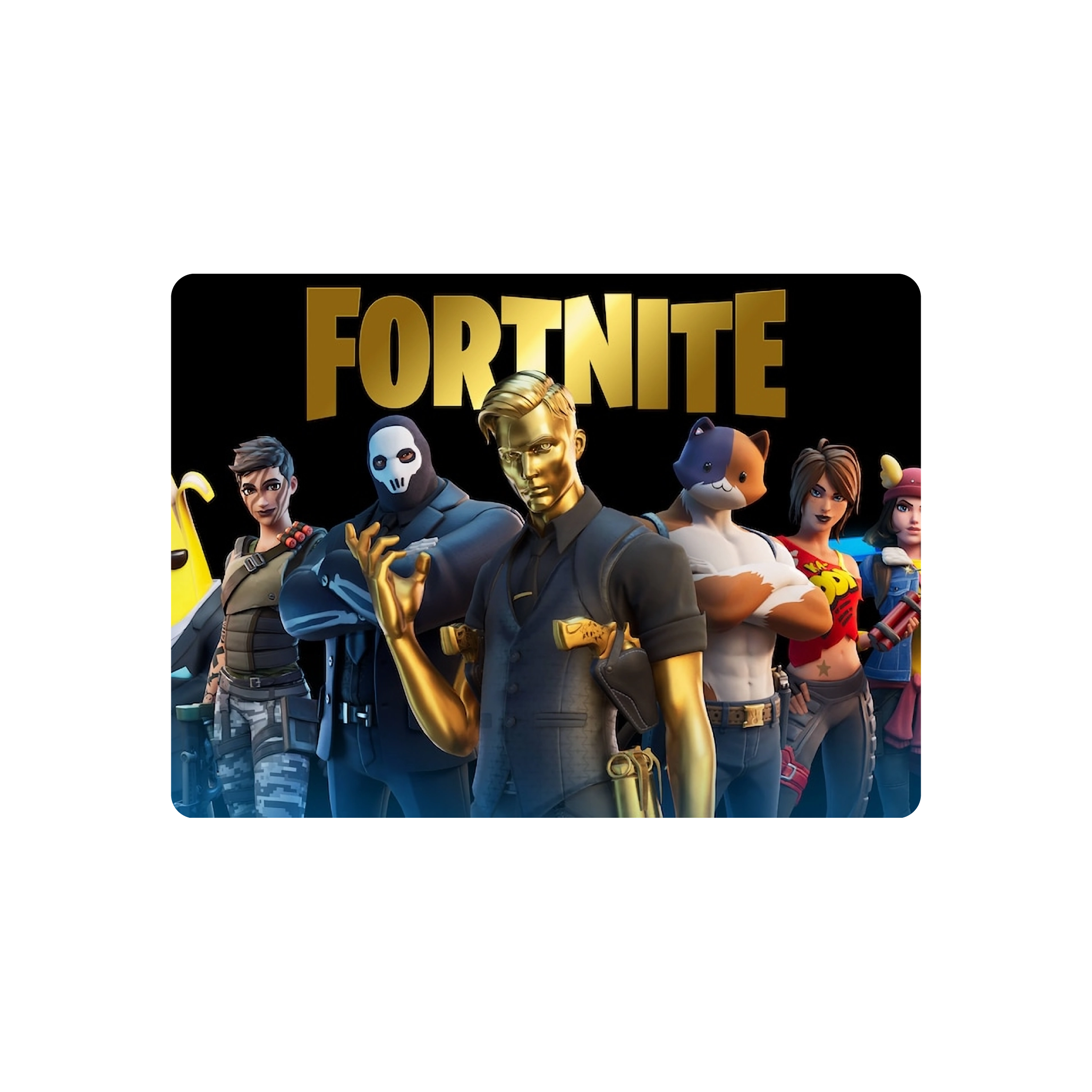 Mousepad Fidel Fornite 55x40 Classic | Custom