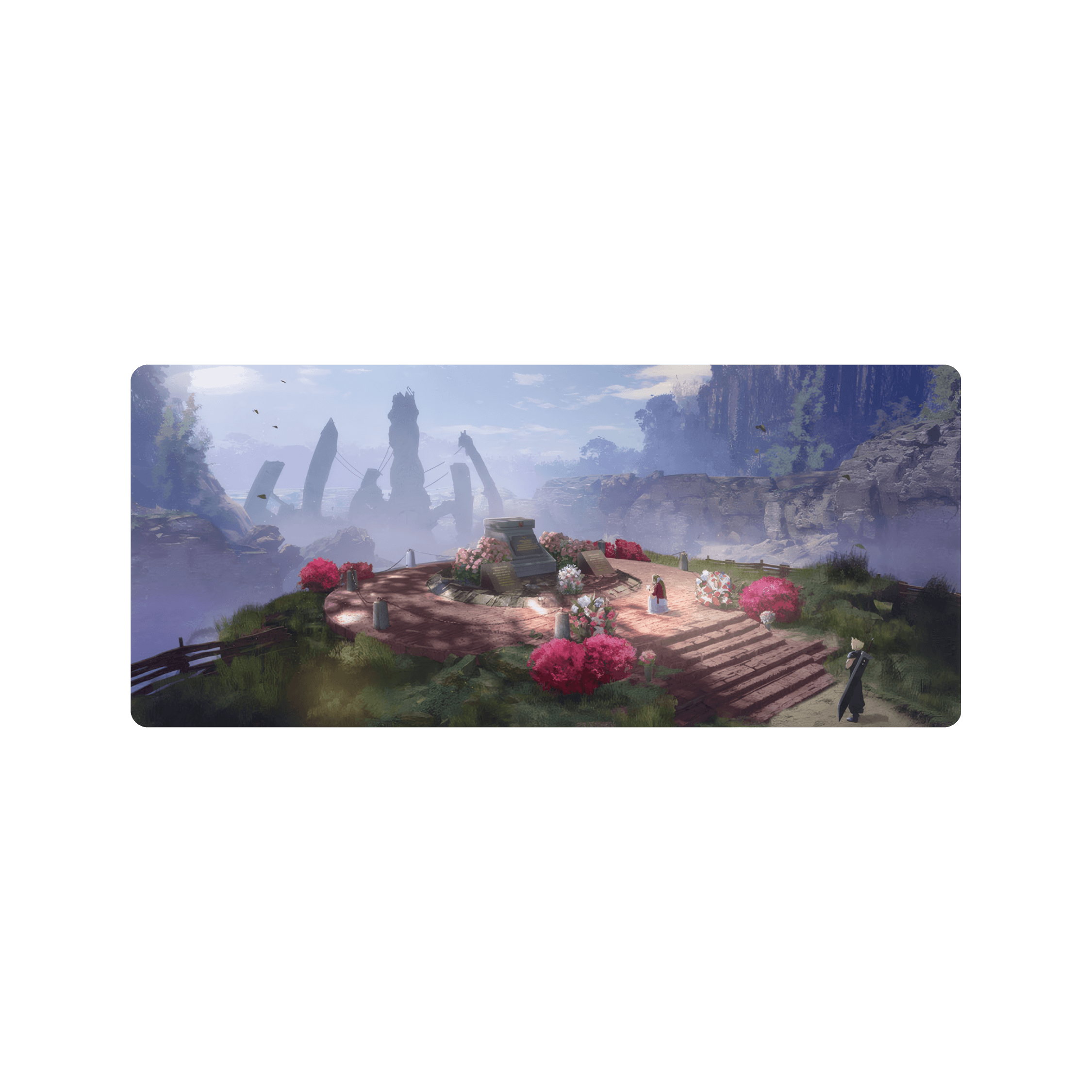 Mousepad Final Fantasy 7 Rebirth Gongaga Concept Art 70x30 Classic | Custom
