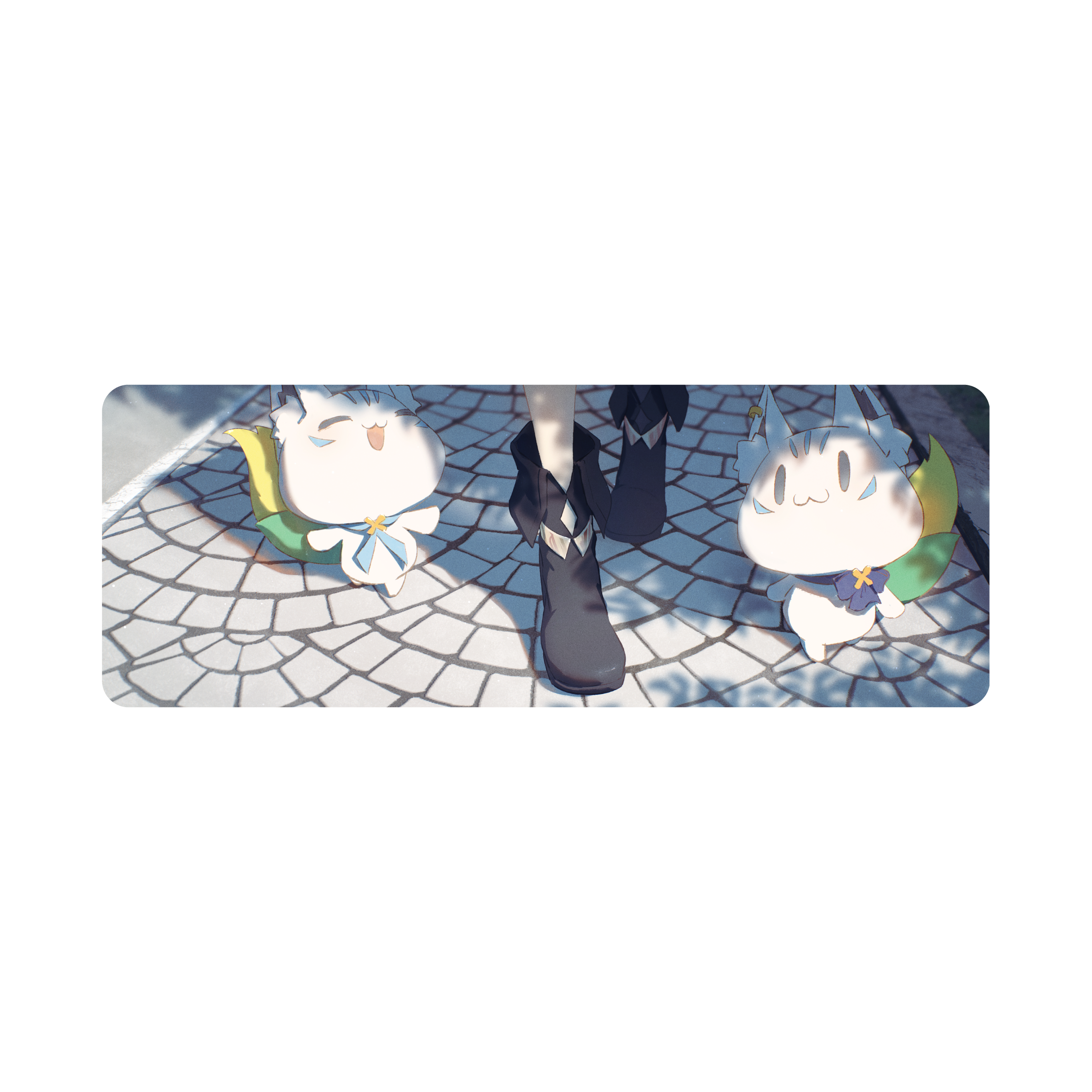Mousepad Fubuki y sukonbus 90x32 Classic | Custom