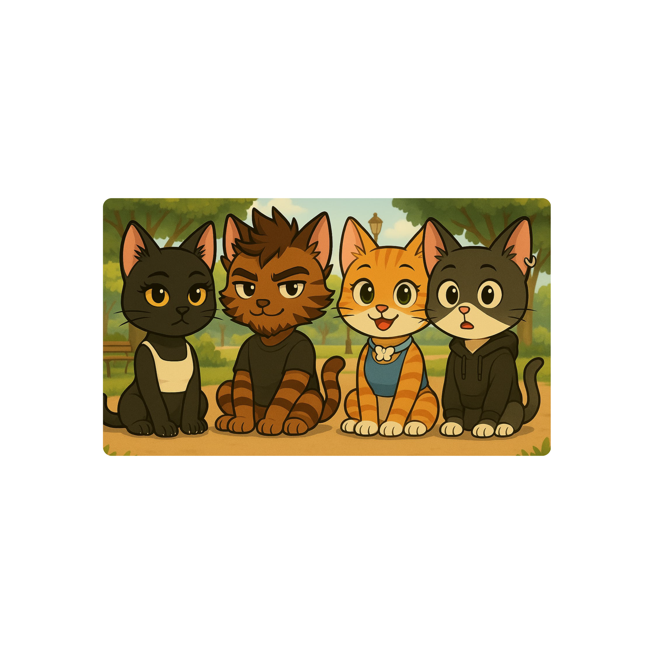 Mousepad Gatitos 70x40 Classic | Custom