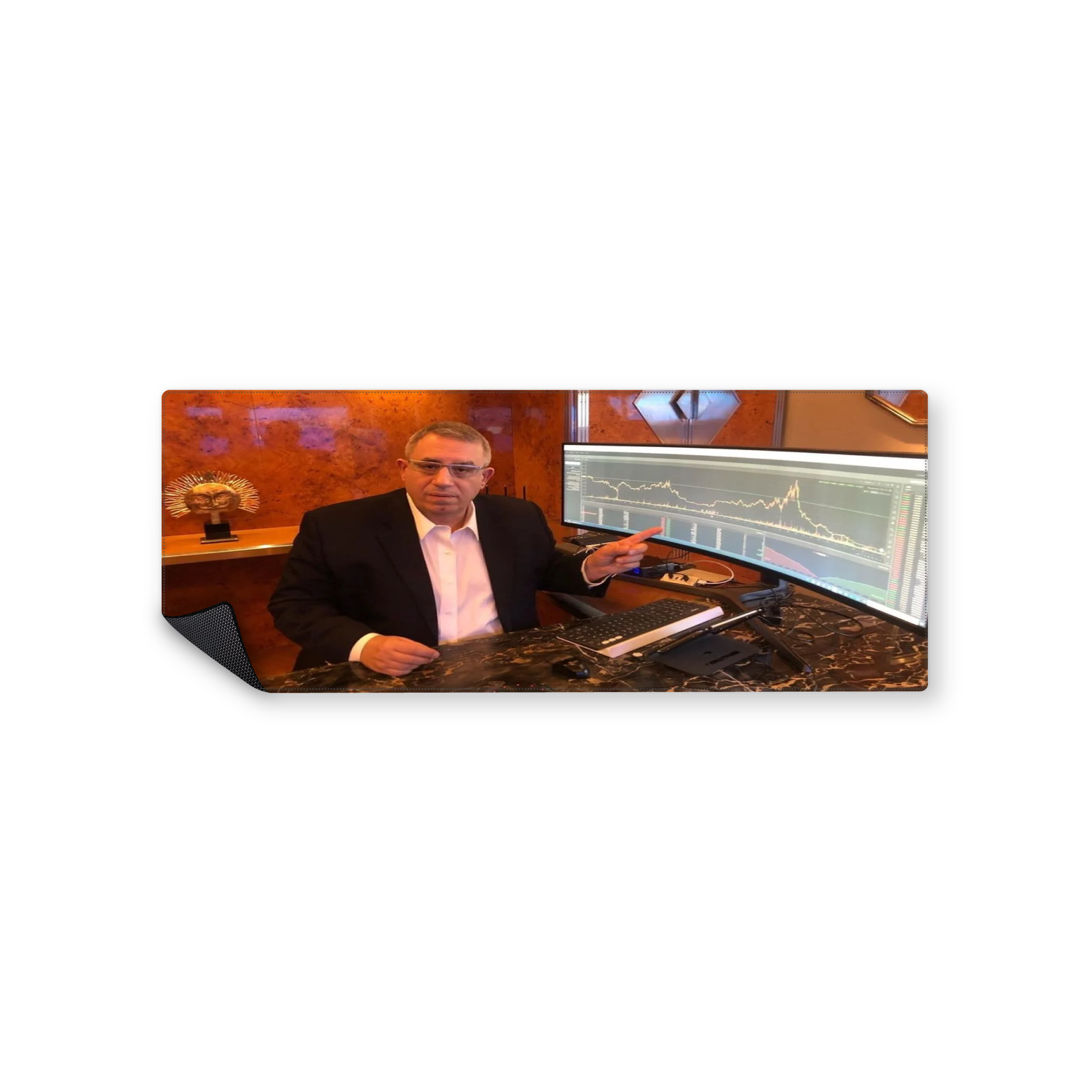 Mousepad Gordo mercado 82x32 Classic | Custom