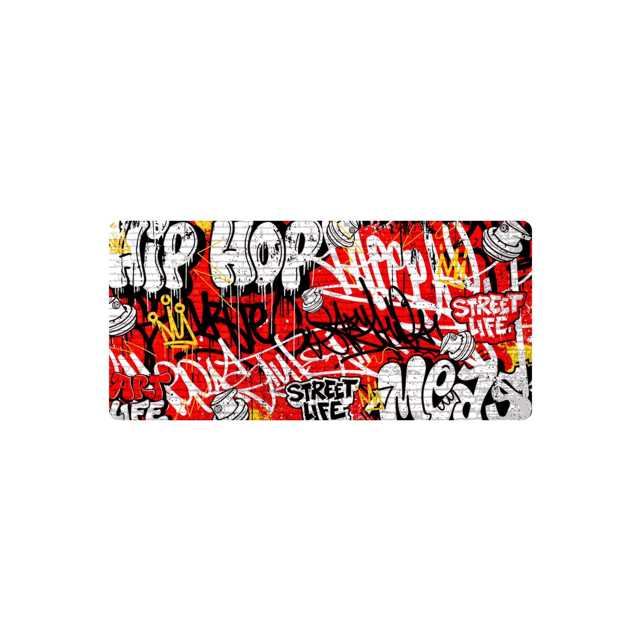 Mousepad Graffiti 2 90x42 Classic | Custom