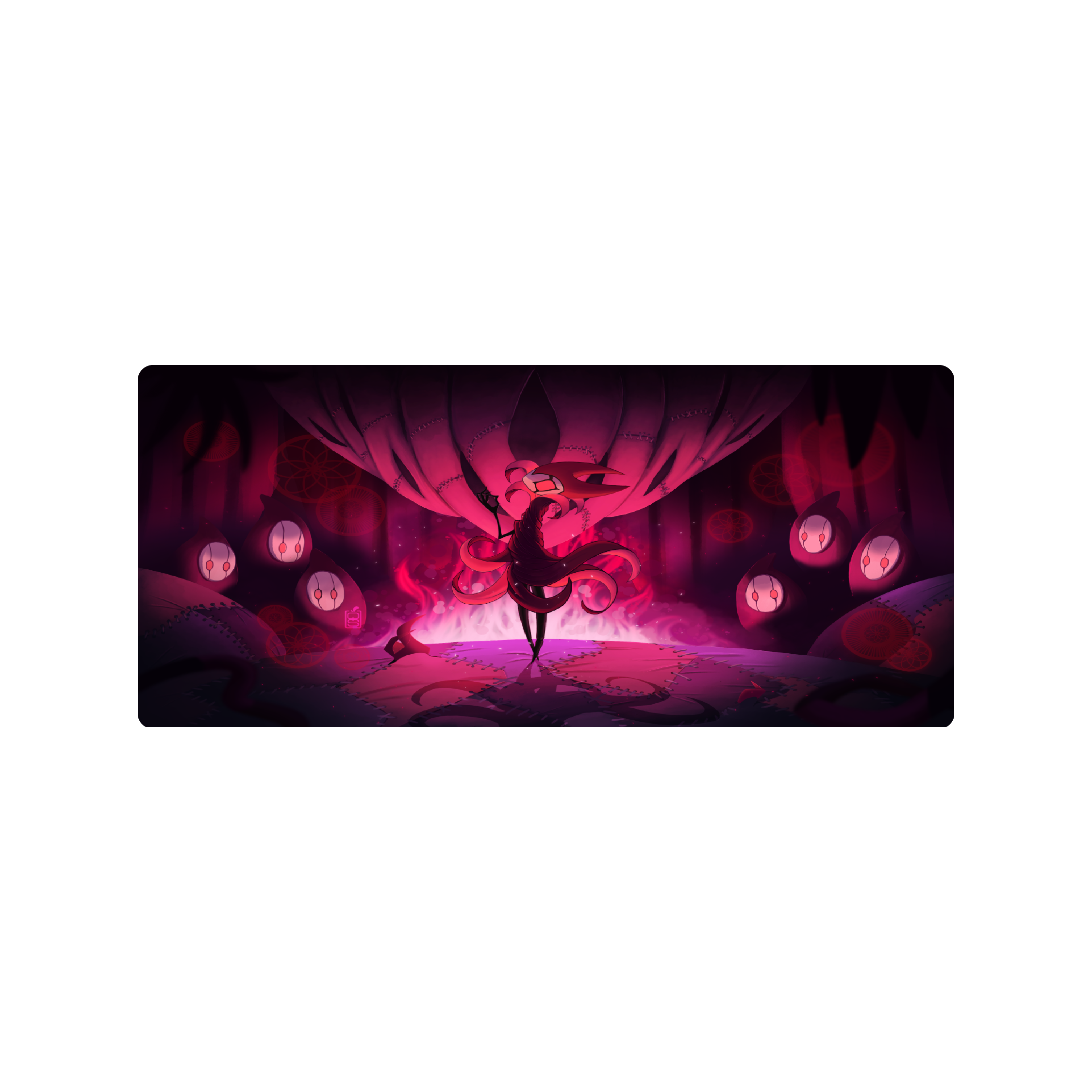 Mousepad Hollow Knight Rey Pesadilla Grim 89x39 Classic | Custom