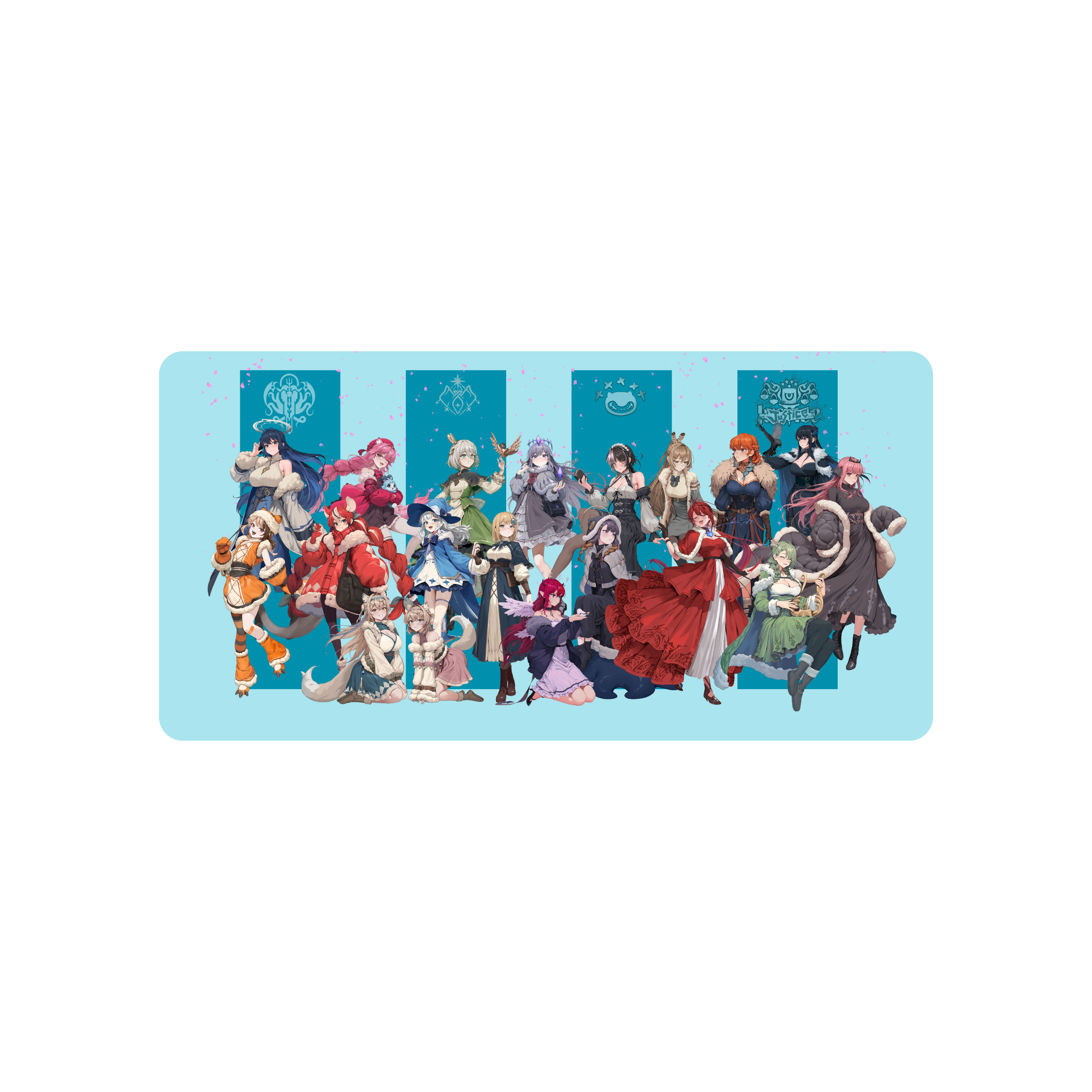 Mousepad Hololive English Odissey 120x60 PRO | Custom