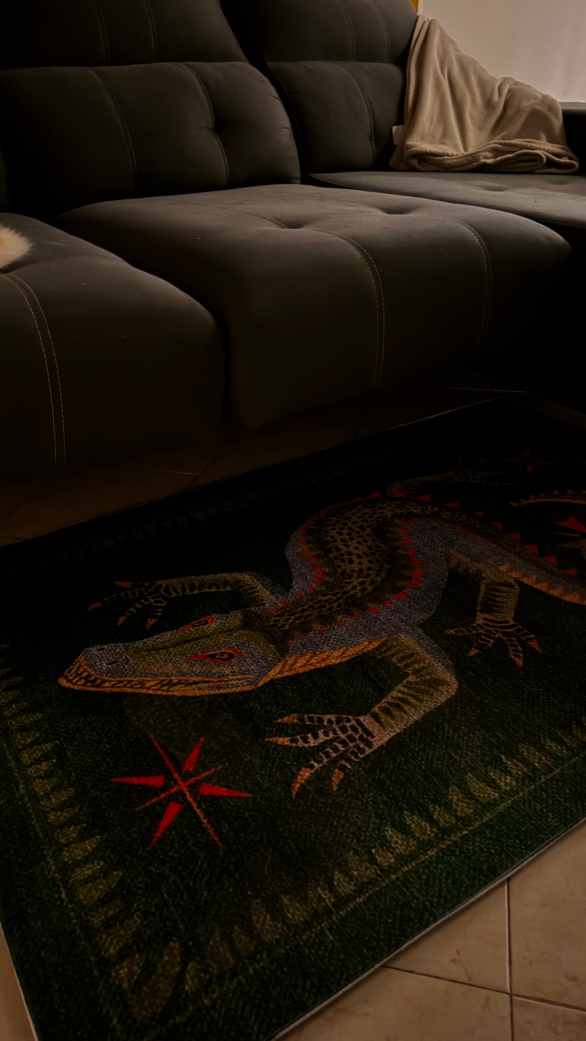 Alfombra para piso 140x100 | Croco