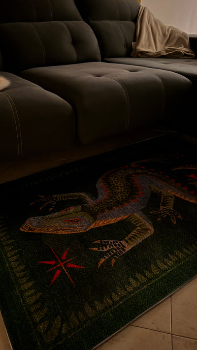 Alfombra para piso 140x100 | Croco