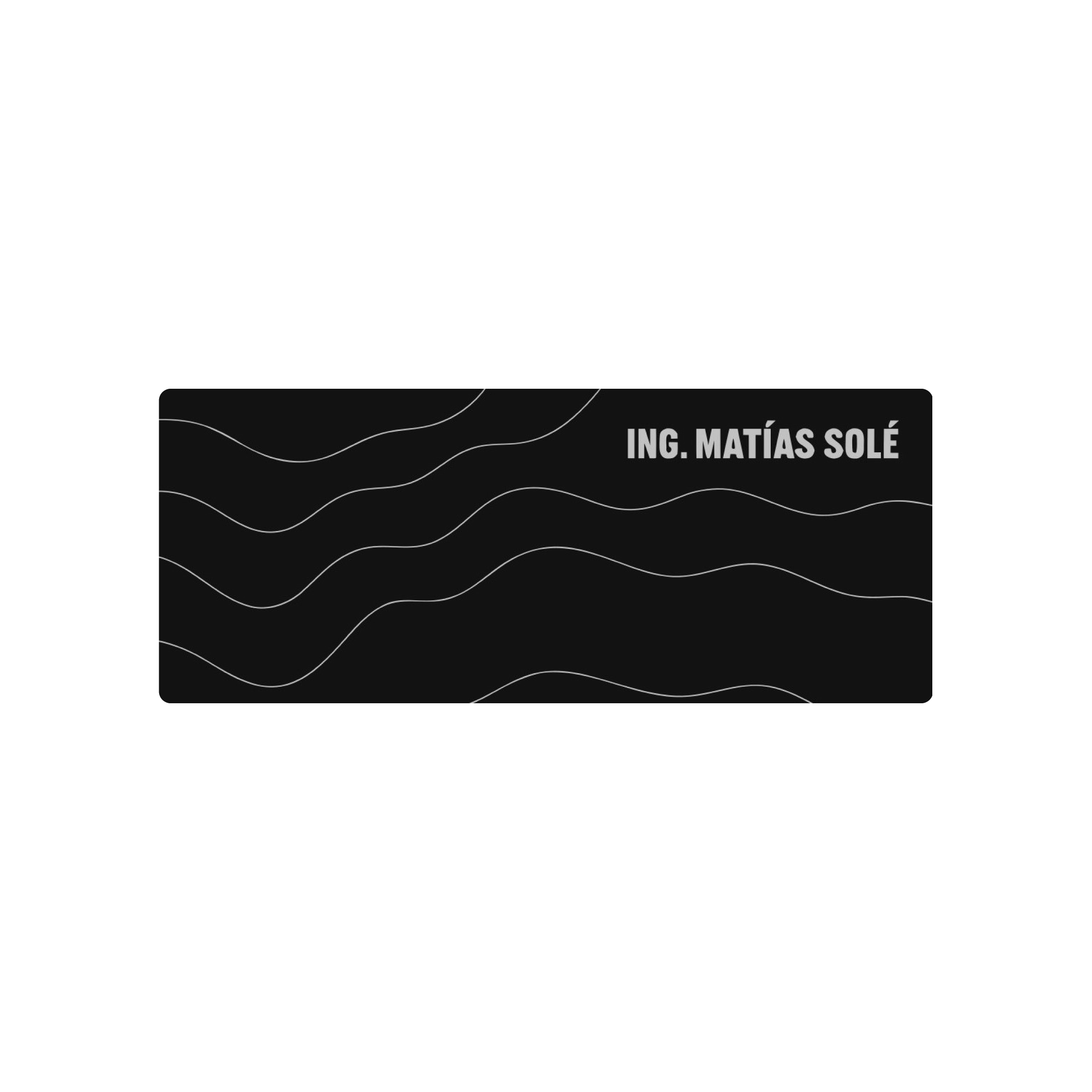 Mousepad Ing Sole 100x40 Classic | Custom
