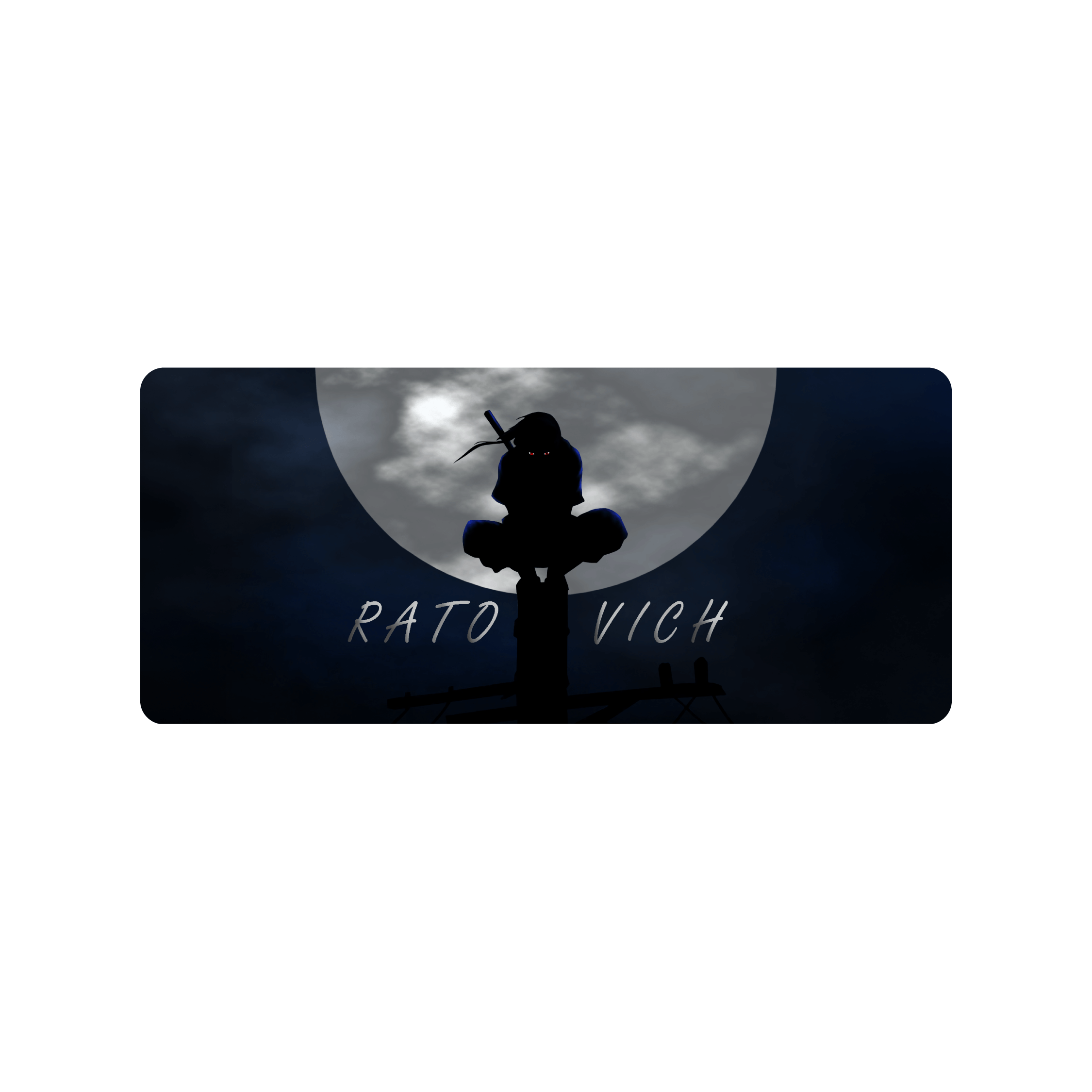 Mousepad Itachi Uchiha 115x50 Classic | Custom