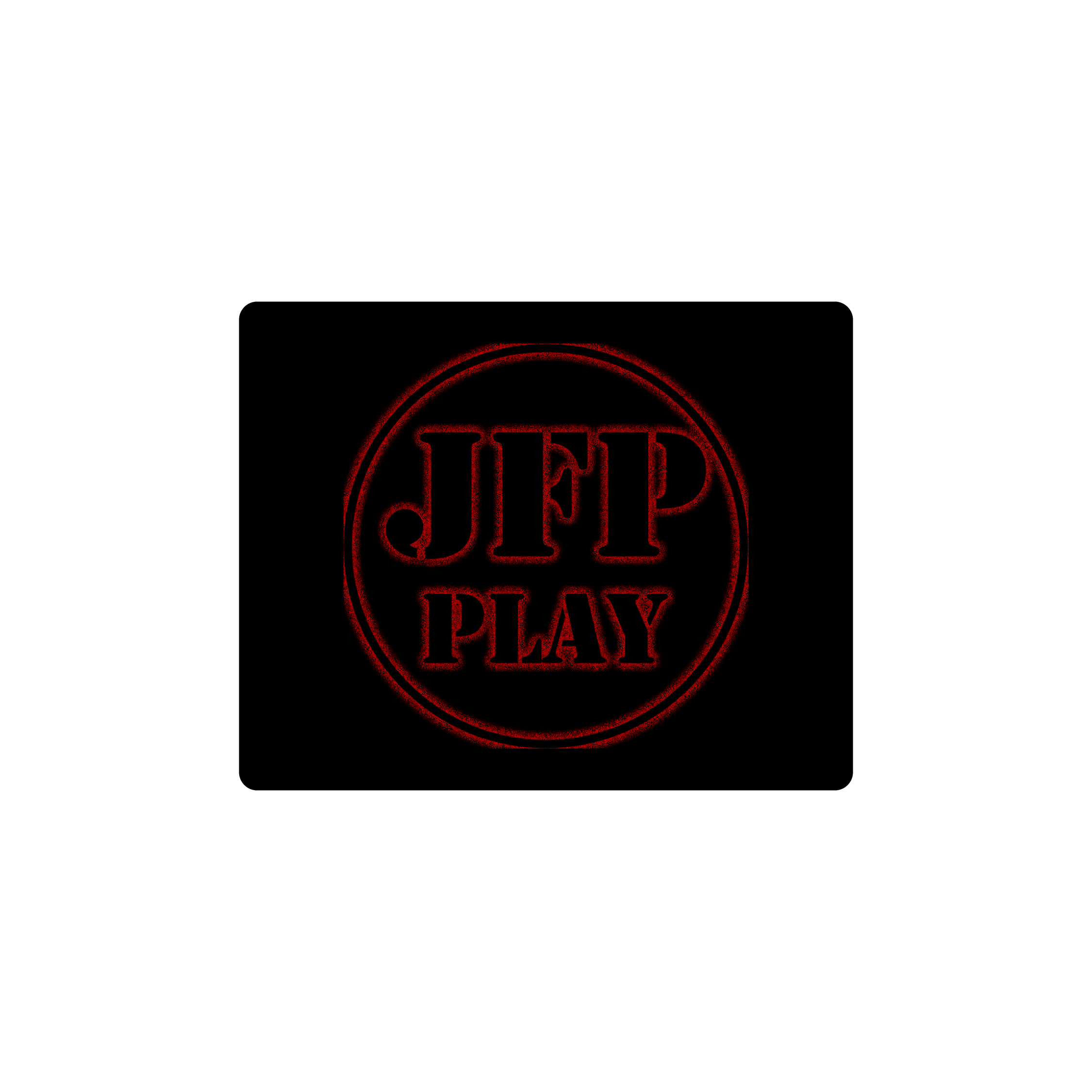 Mousepad JFP Play stream logo 50x40 PRO | Custom