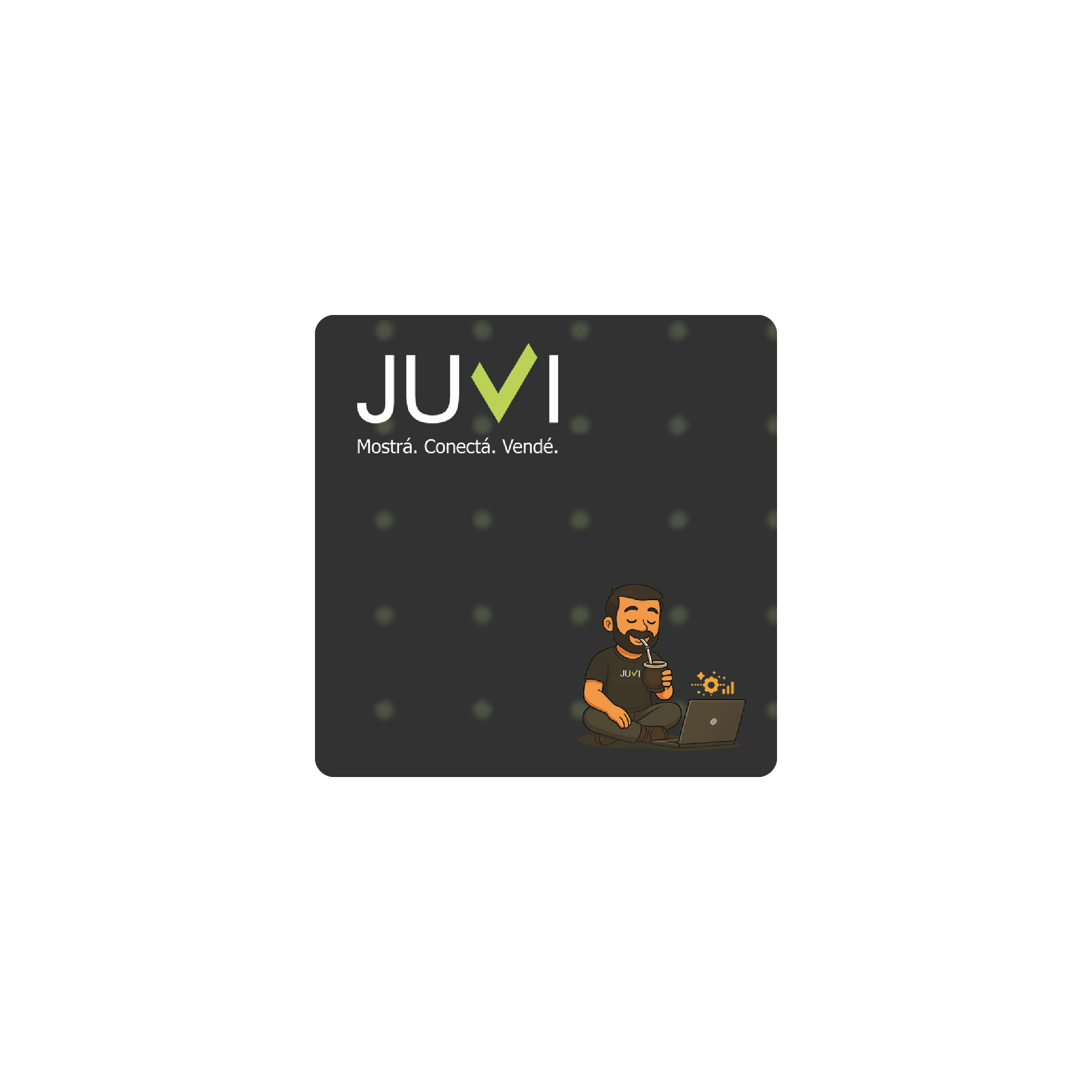 Mousepad Juvi Web 25x25 Classic | Custom