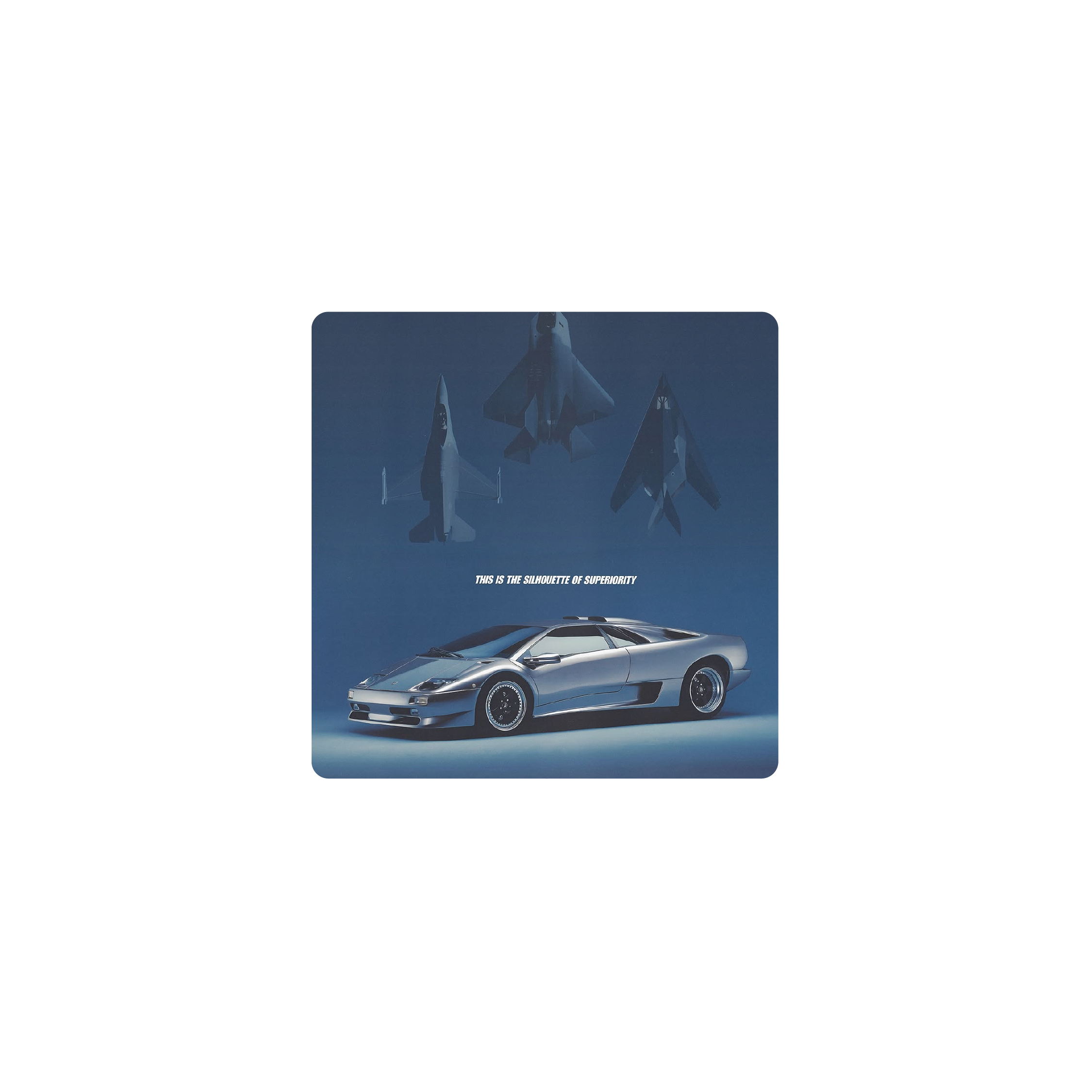 Mousepad Lamborghini 25x25 PRO | Custom